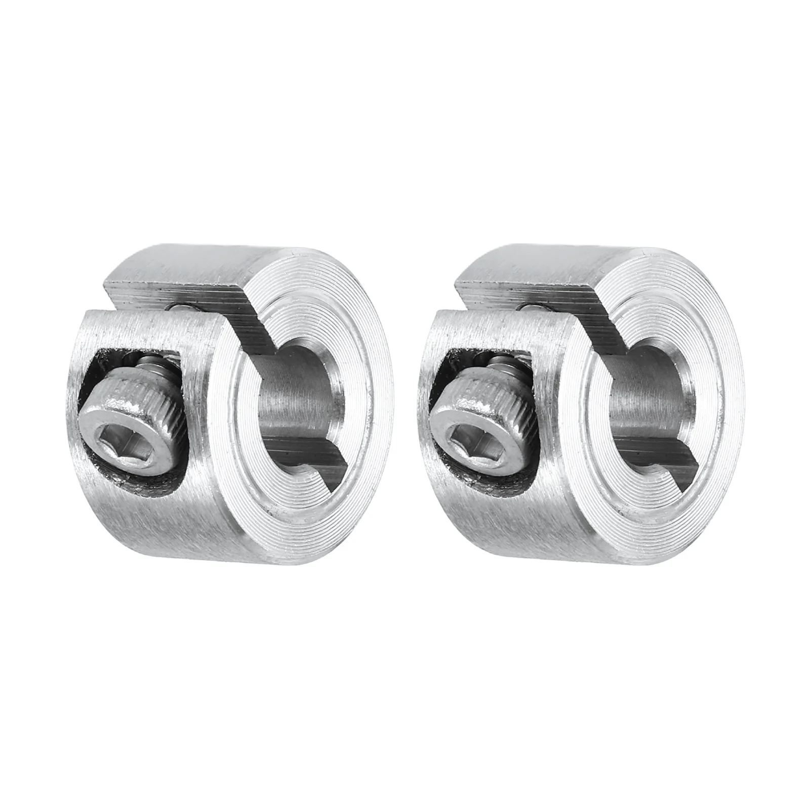 2Pcs Shaft Collar 6mm Single Split 304 Stainless Steel Clamping Shaft Collars