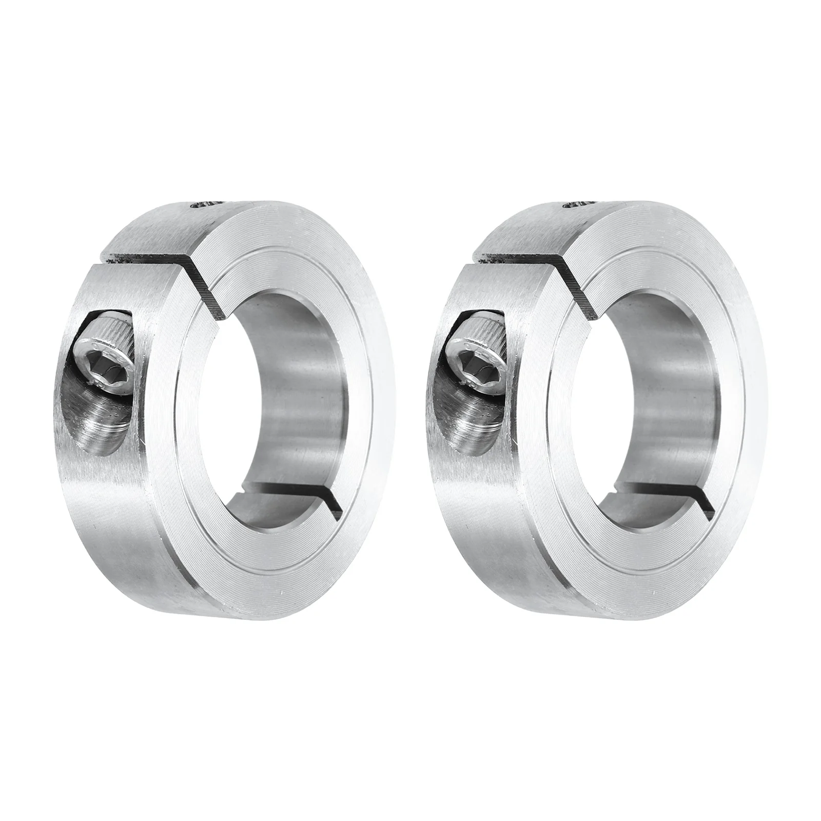 2Pcs Shaft Collar 30mm Single Split 304 Stainless Steel Clamping Shaft Collars