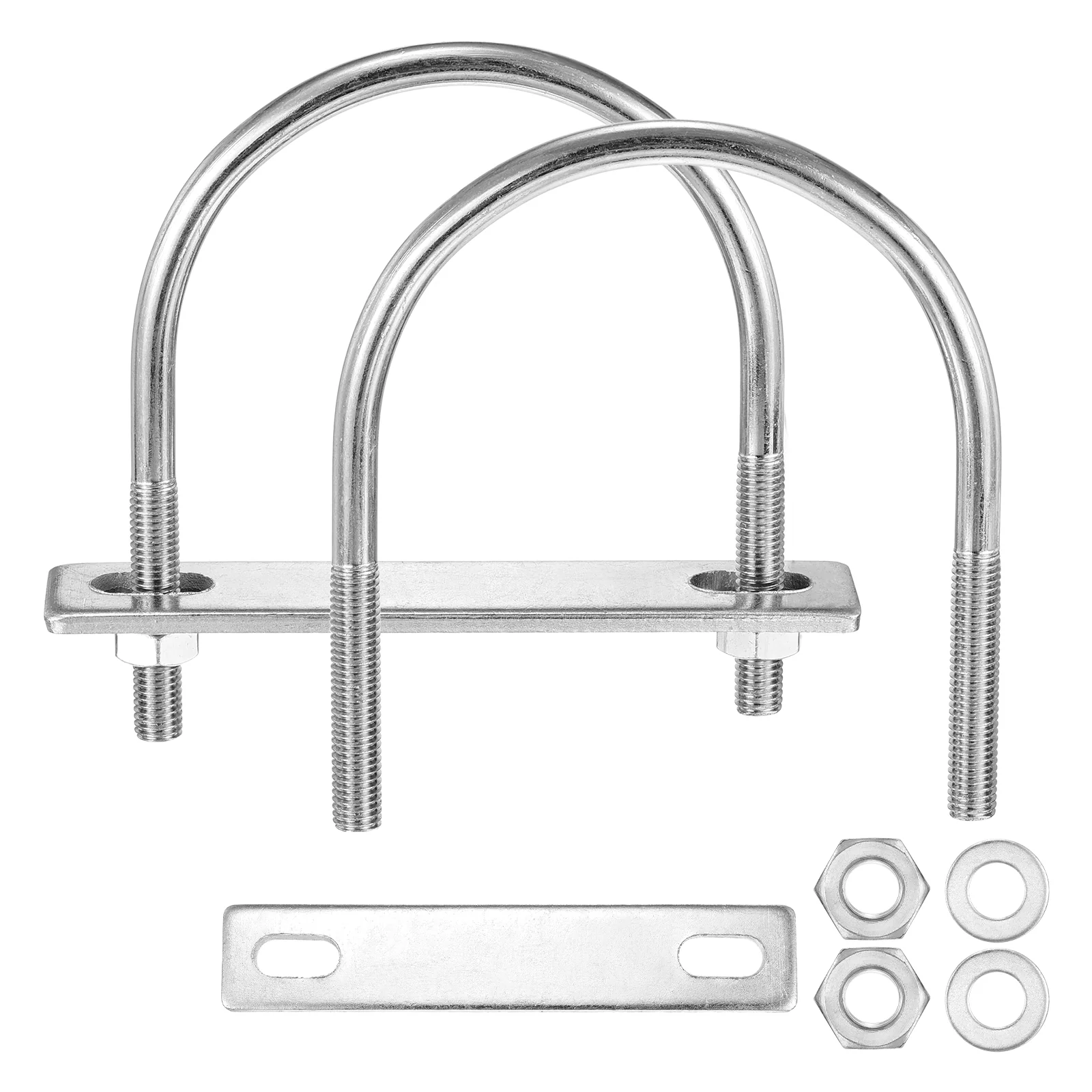 U Bolts, Round U Bolt Kits with Accessories - for Construction, Pipe, Trailer, Automotive, Leaf Spring Fastener - Image 127