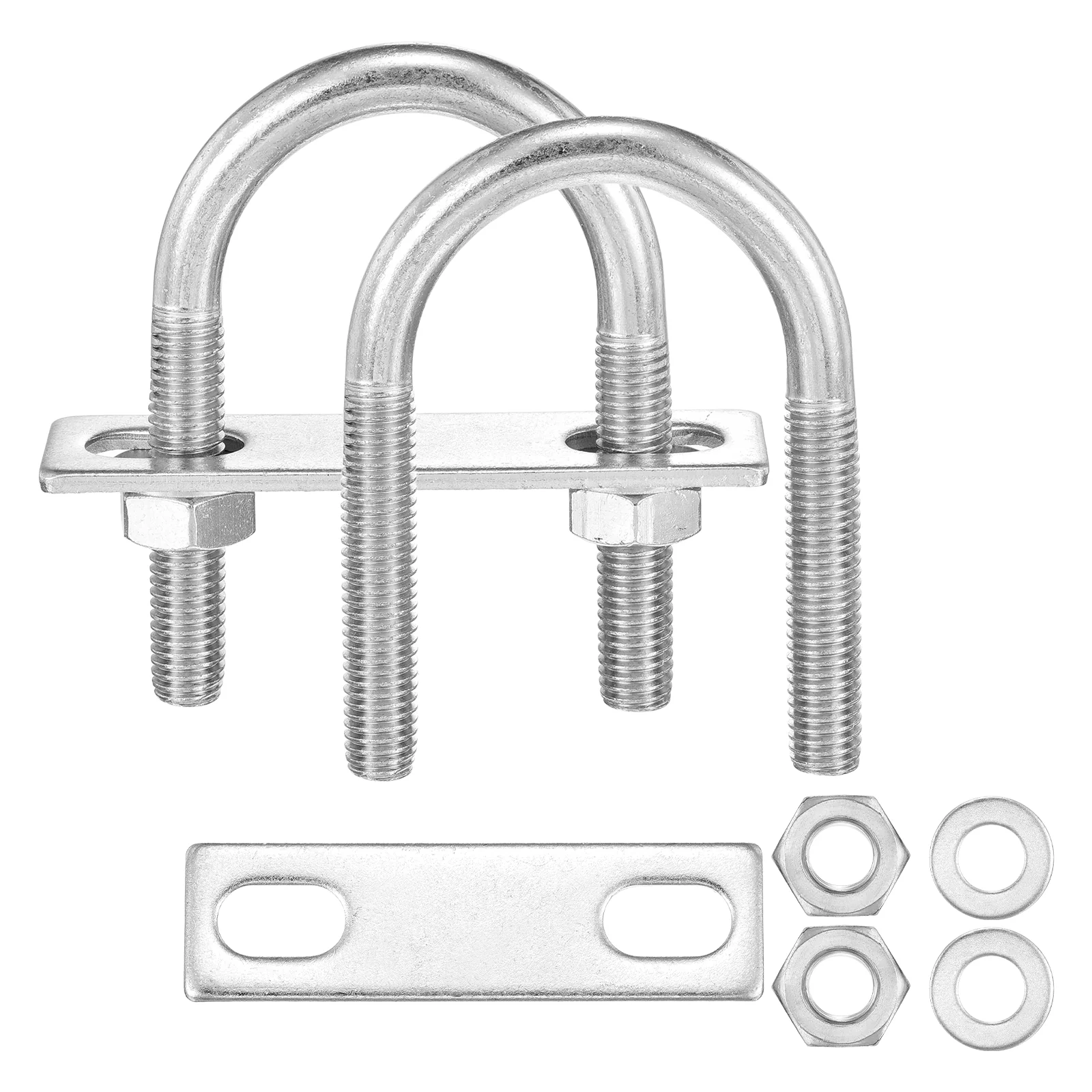 U Bolts, Round U Bolt Kits with Accessories - for Construction, Pipe, Trailer, Automotive, Leaf Spring Fastener - Image 145