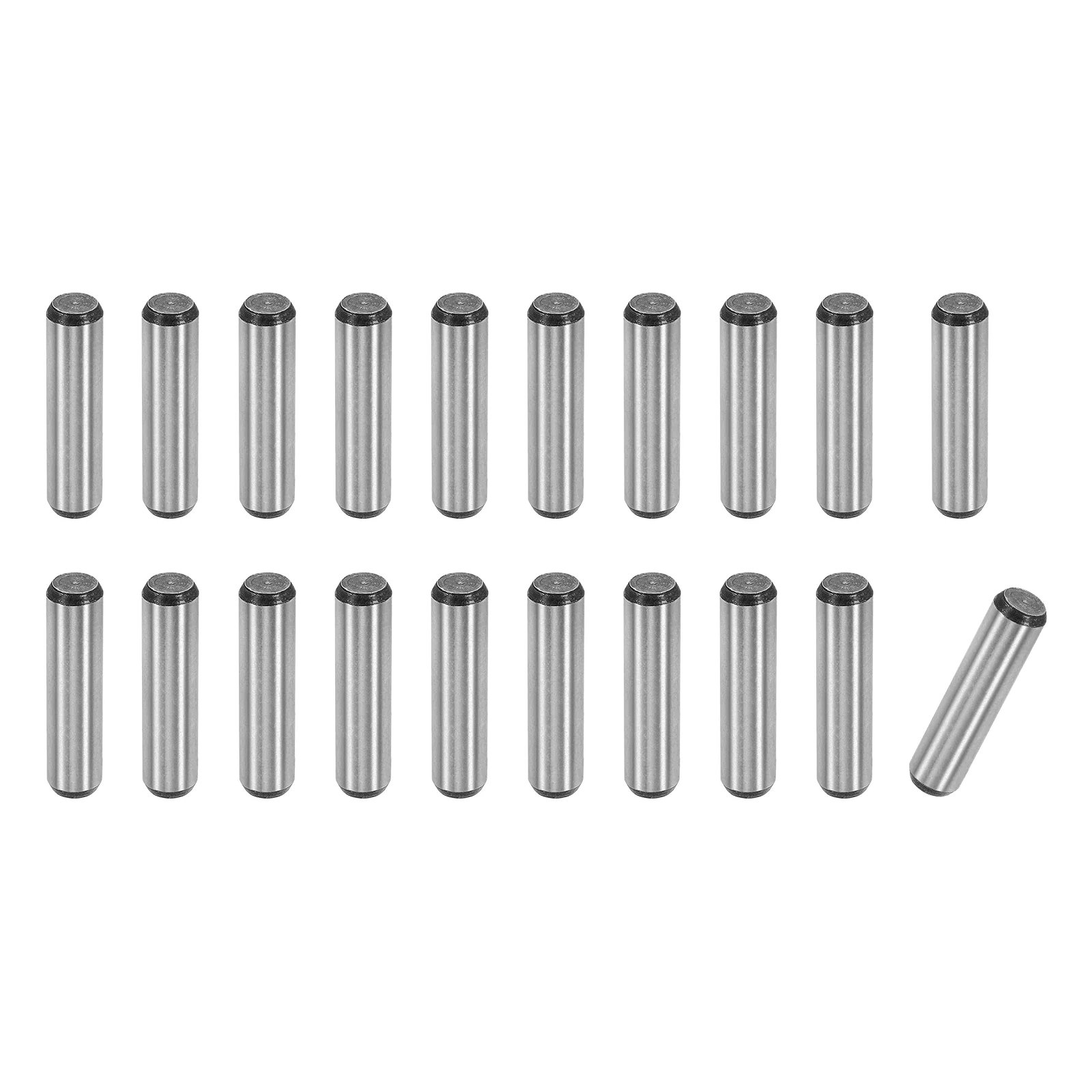 Uxcell 5/16-Inch x 1-1/4-Inch Dowel Pins, Heat Treated Alloy Steel Bright Finish 20pcs