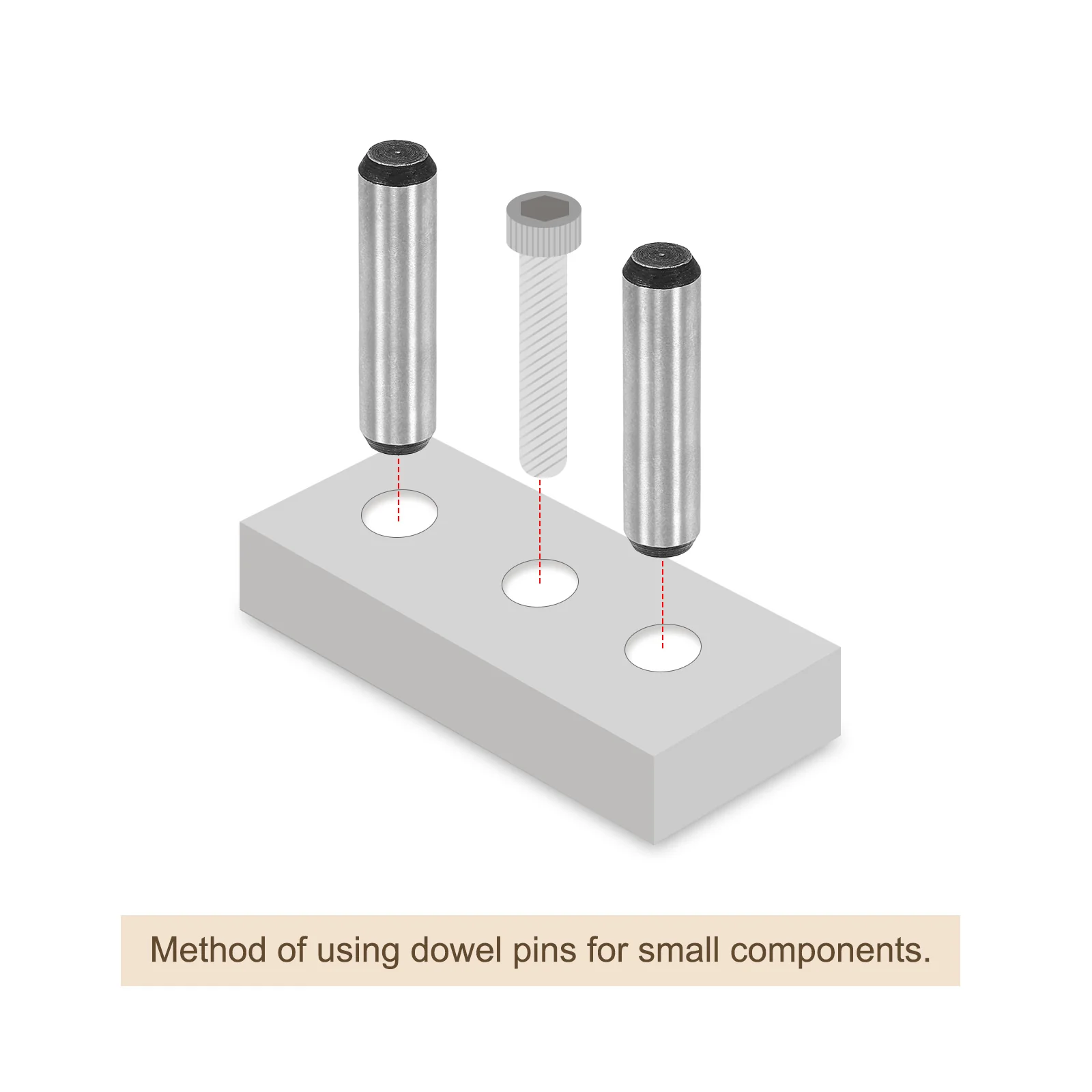 Uxcell 5/16-Inch x 1-1/4-Inch Dowel Pins, Heat Treated Alloy Steel Bright Finish 20pcs - Image 5