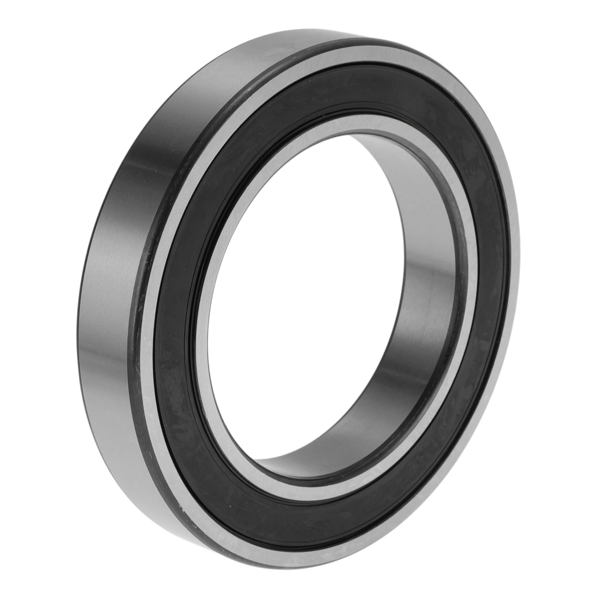 6018DDU Deep Groove Ball Bearings 90x140x24mm 1 Pcs Silver Tone