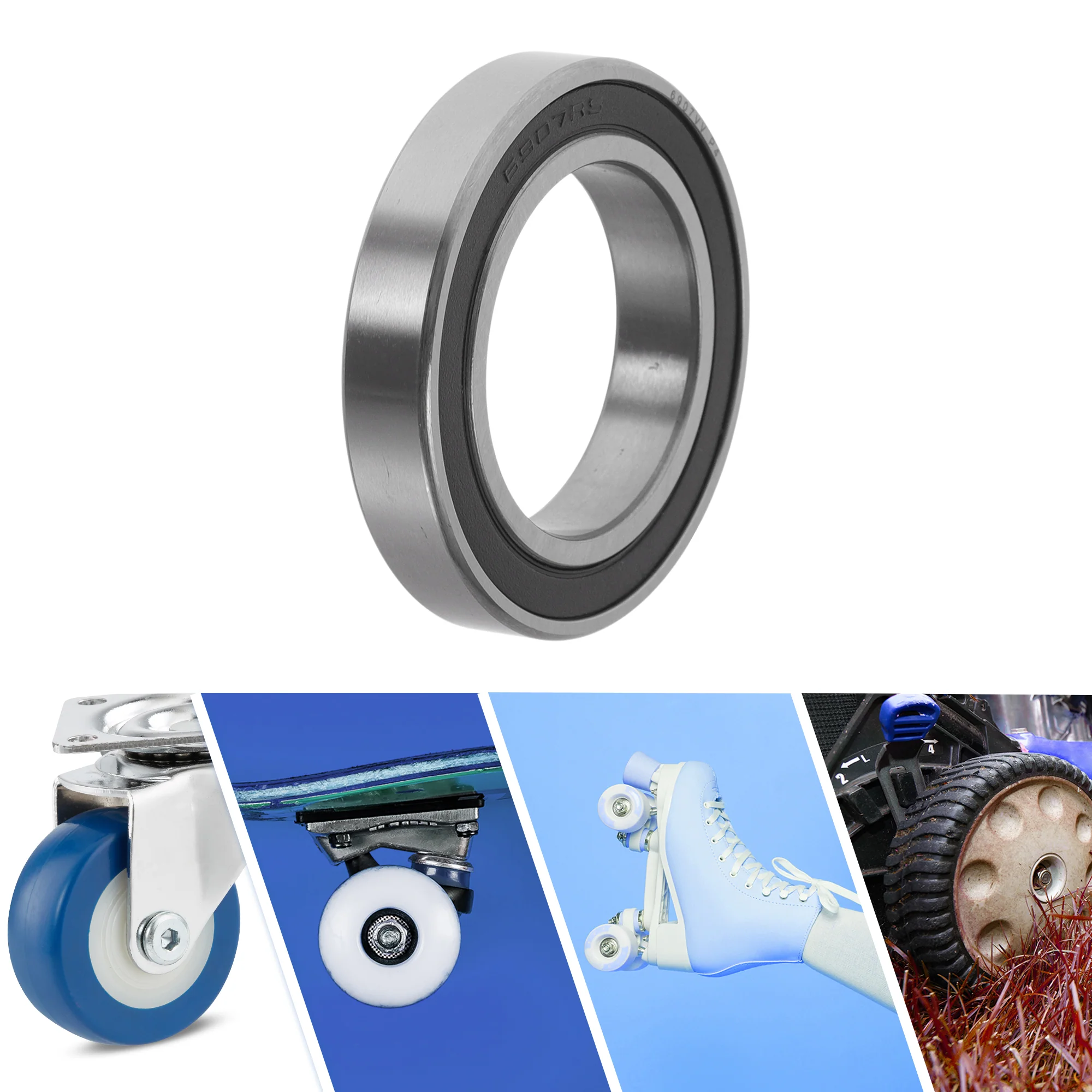 6907VV Deep Groove Ball Bearings 35x55x10mm 1 Pcs - Image 2