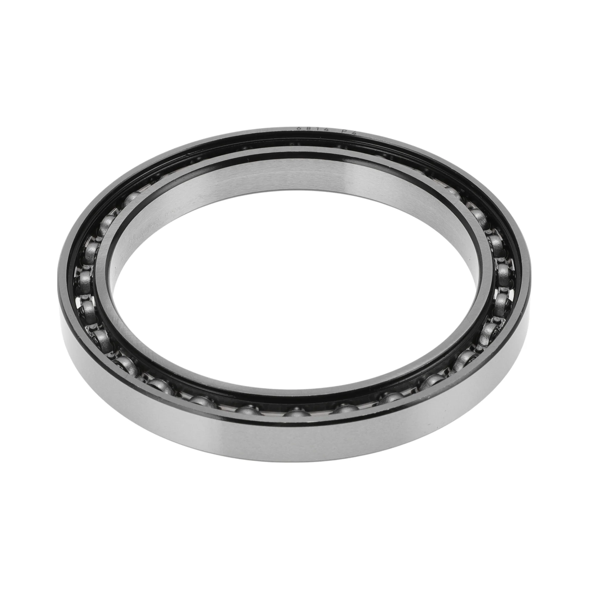 6814 Deep Groove Ball Bearings 70x90x10mm 1 Pcs Silver Tone - Image 6