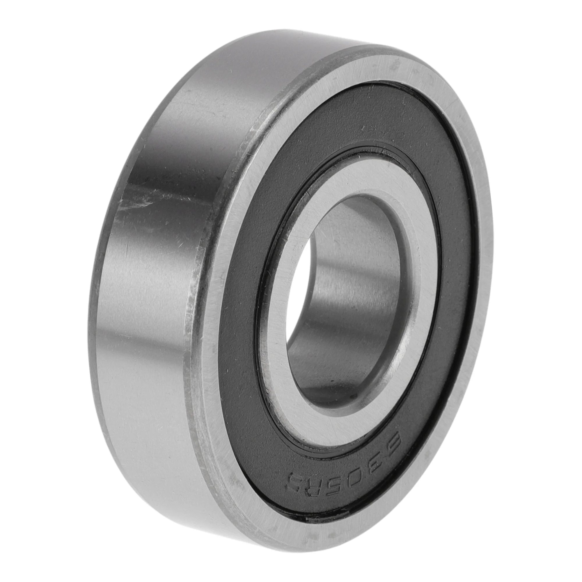 6305VV Deep Groove Ball Bearings 25x62x17mm 1 Pcs Silver Tone