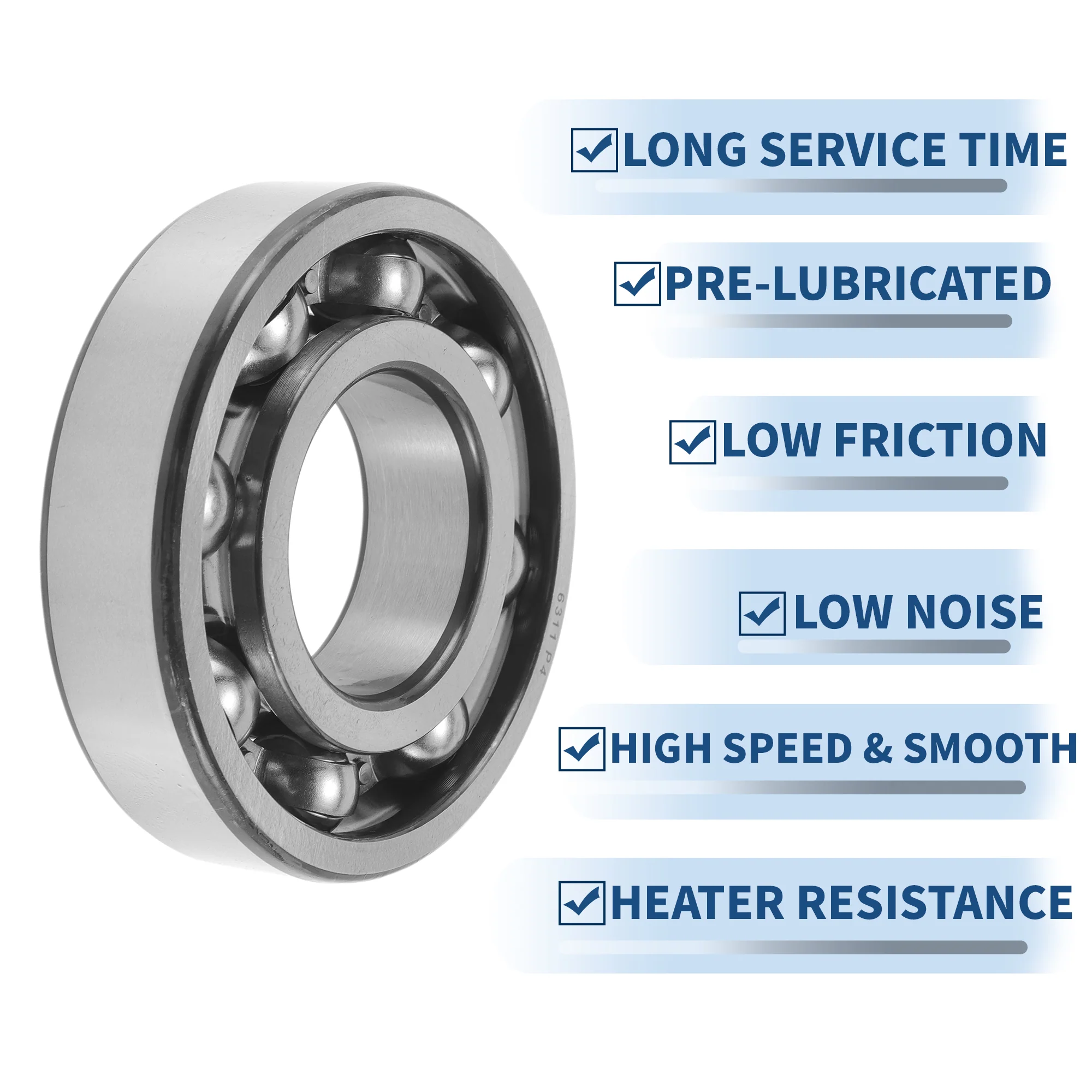 6311 Deep Groove Ball Bearings 55x120x29mm 1 Pc Scooter Skateboard Wheel - Image 5