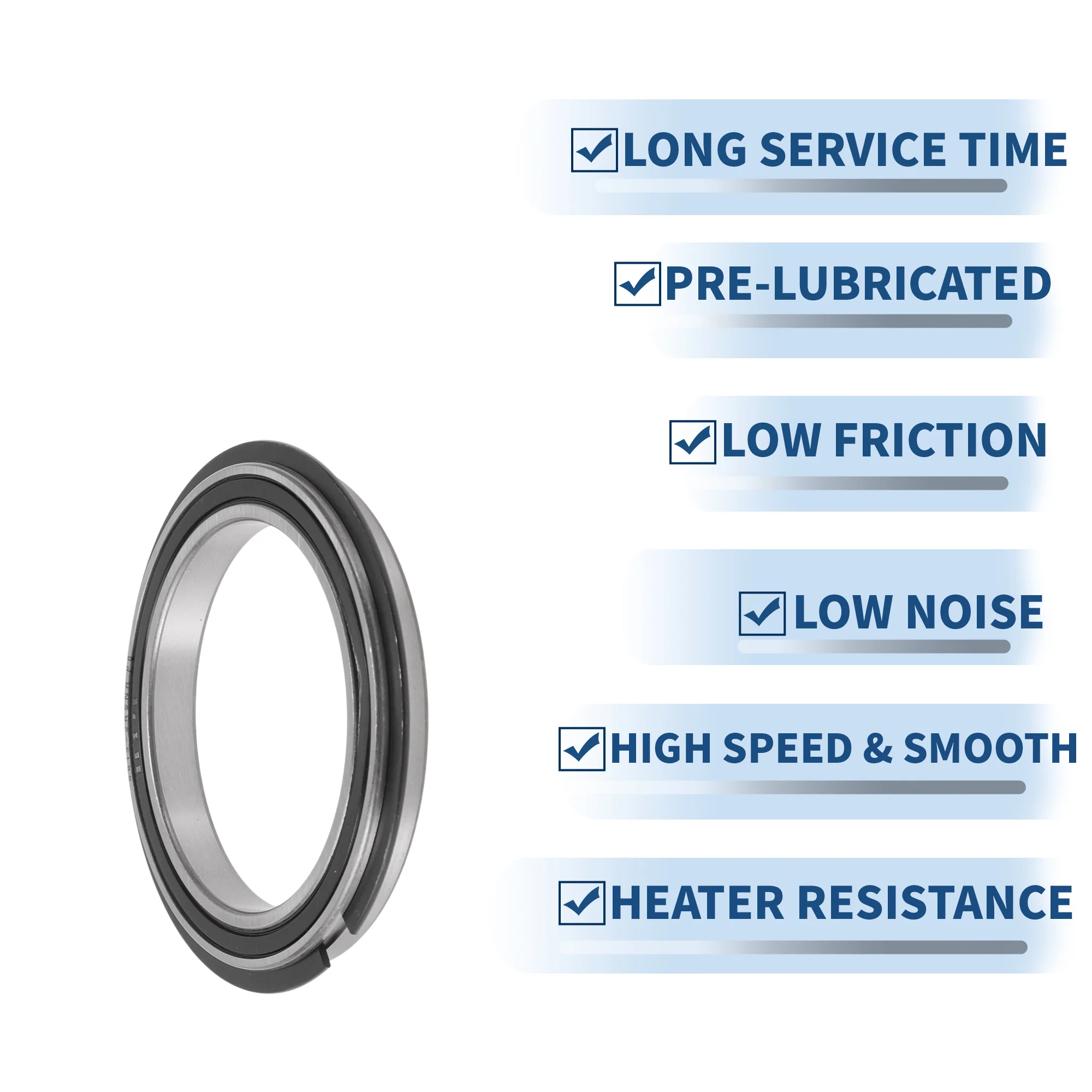 6813NR2RS Deep Groove Ball Bearings 65x85x10mm Scooter Skateboard Wheel - Image 5