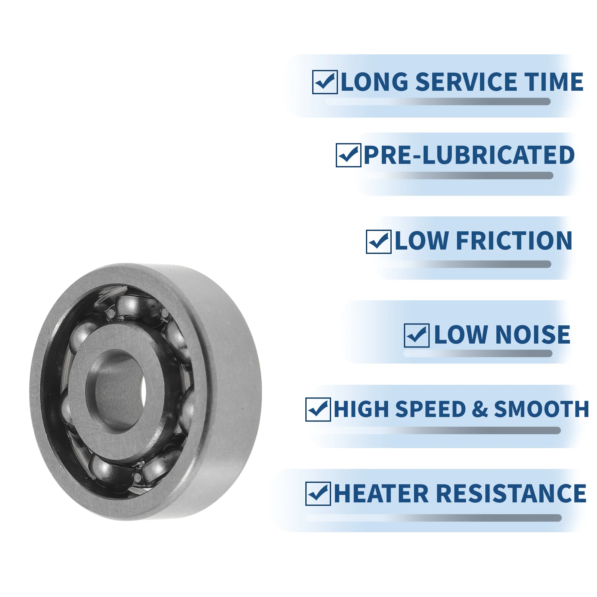6300 Deep Groove Ball Bearings 10x35x11mm 1Pc Scooter Skateboard Wheel - Image 5