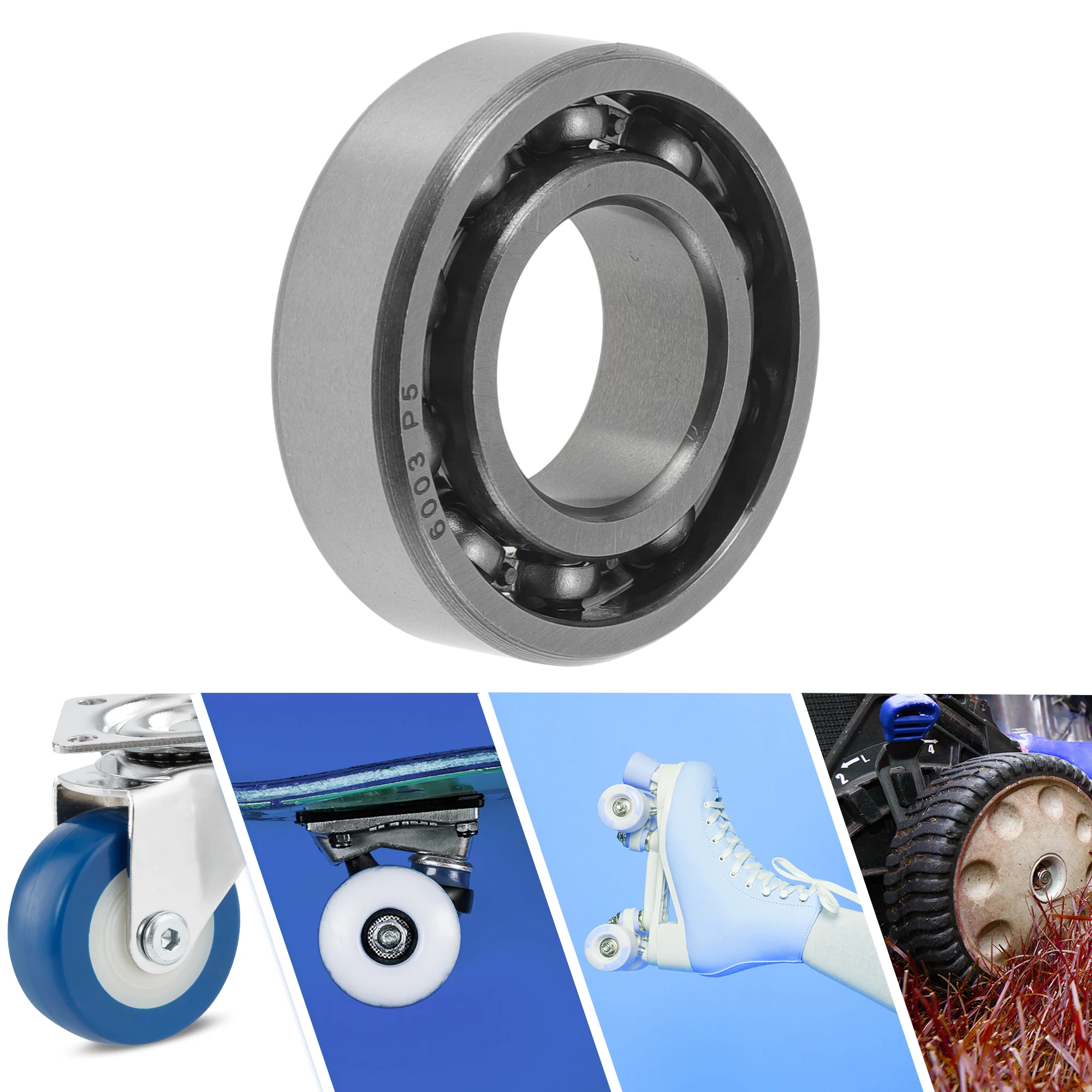 6003 Deep Groove Ball Bearings 17x35x10mm 1Pc Scooter Skateboard Wheel - Image 2