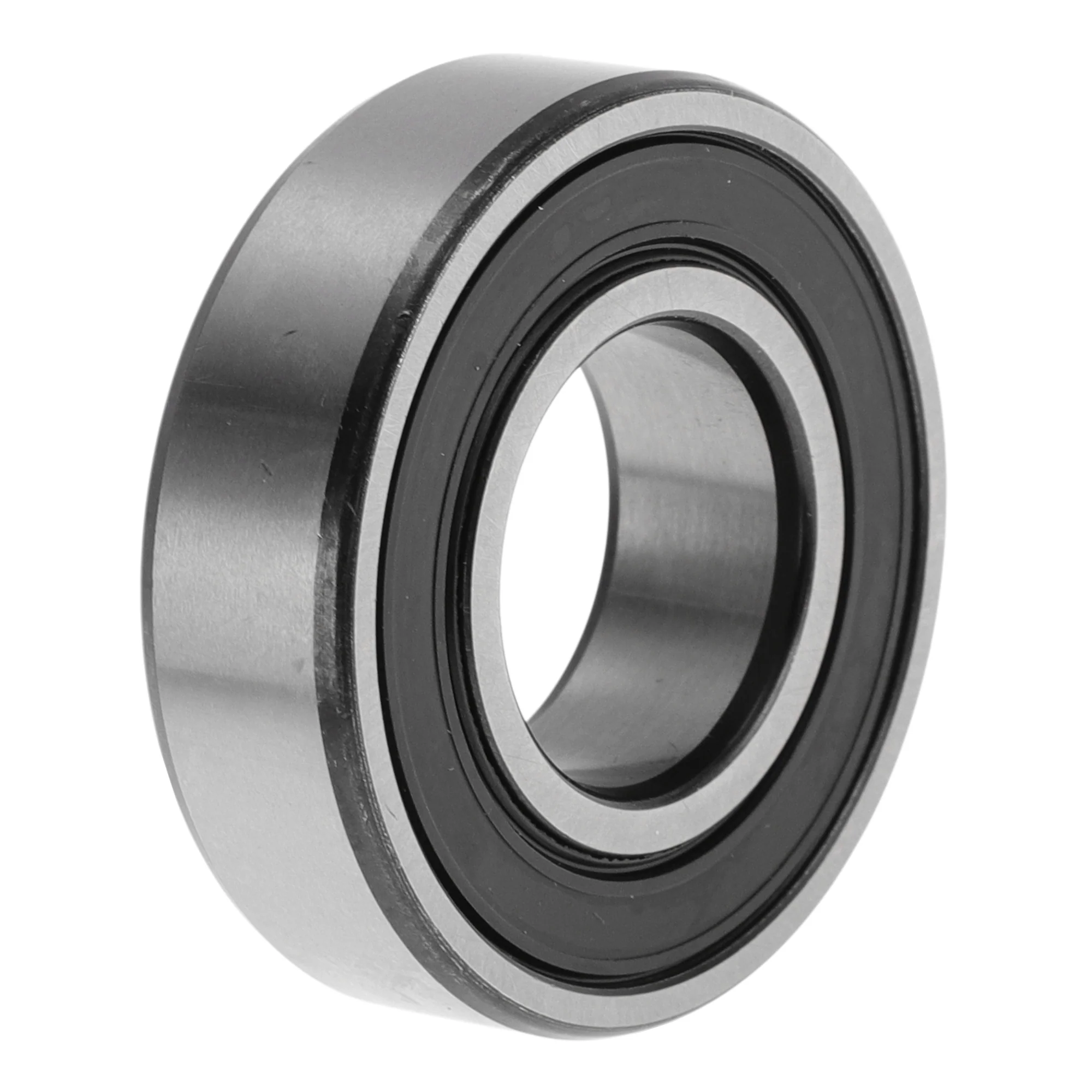 6004VV Deep Groove Ball Bearings 20x42x12mm 1 Pcs Silver Tone