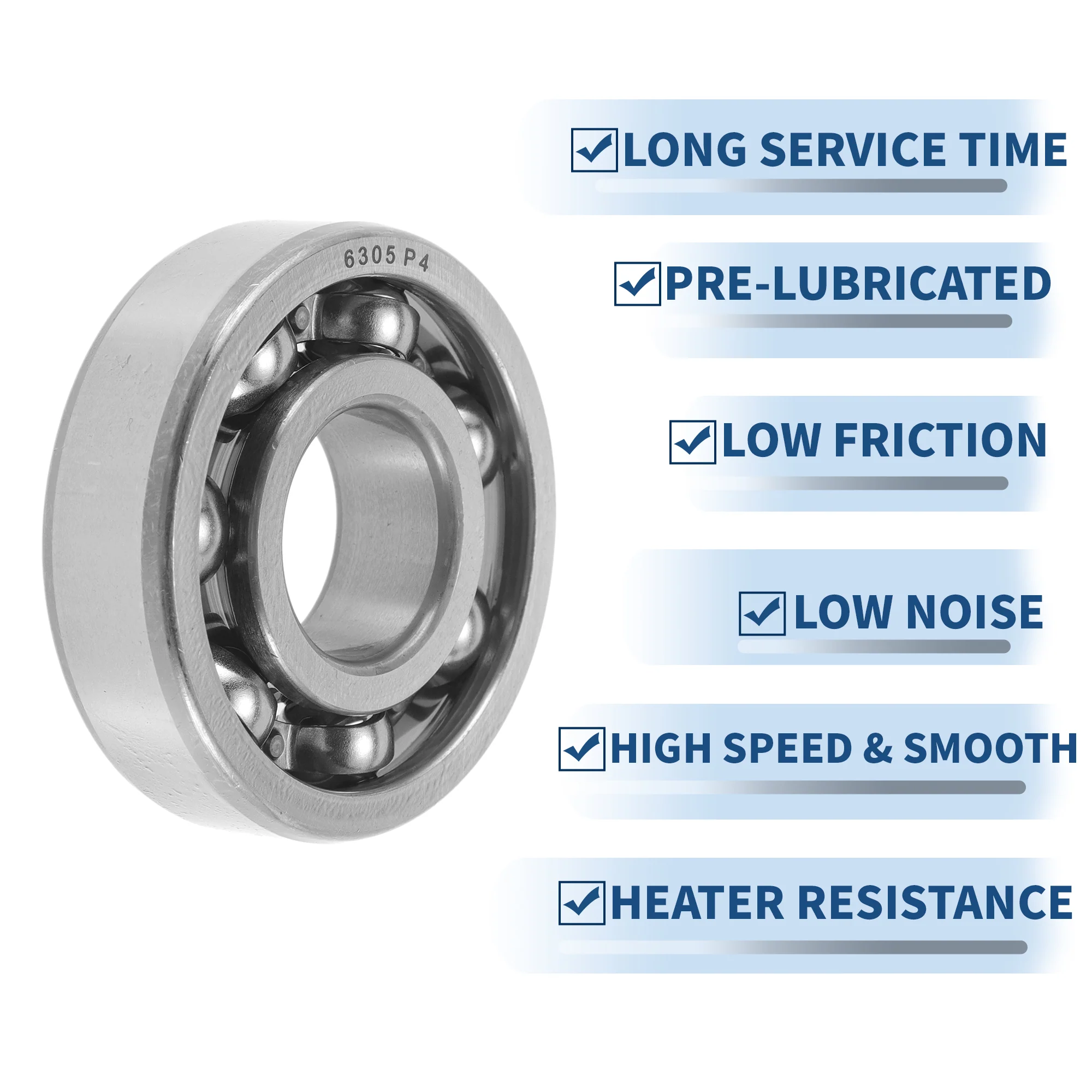 6305 Deep Groove Ball Bearings 25x62x17mm 1Pc Scooter Skateboard Wheel - Image 5