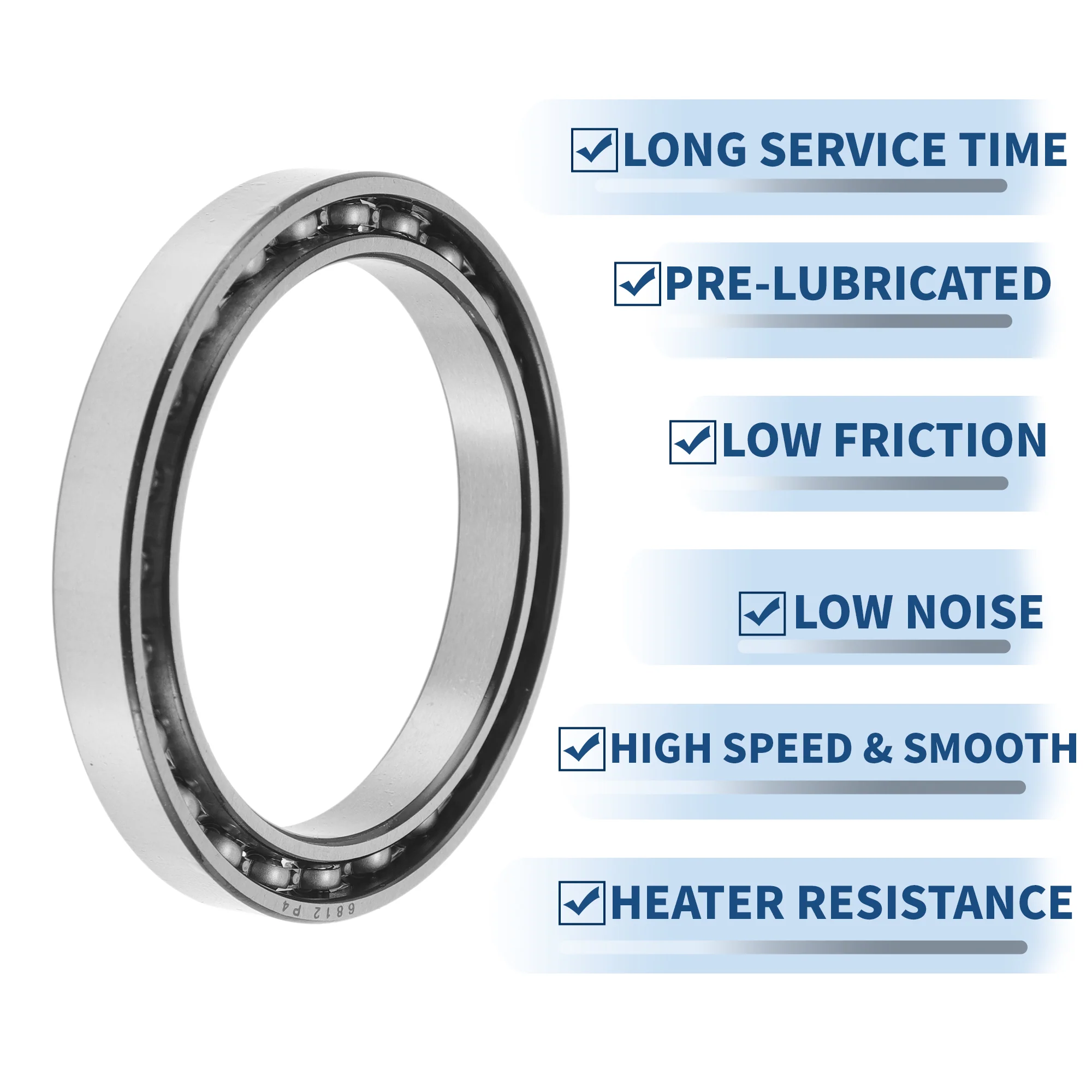 6812 Deep Groove Ball Bearings 60x78x10mm 1Pc Scooter Skateboard Wheel - Image 5