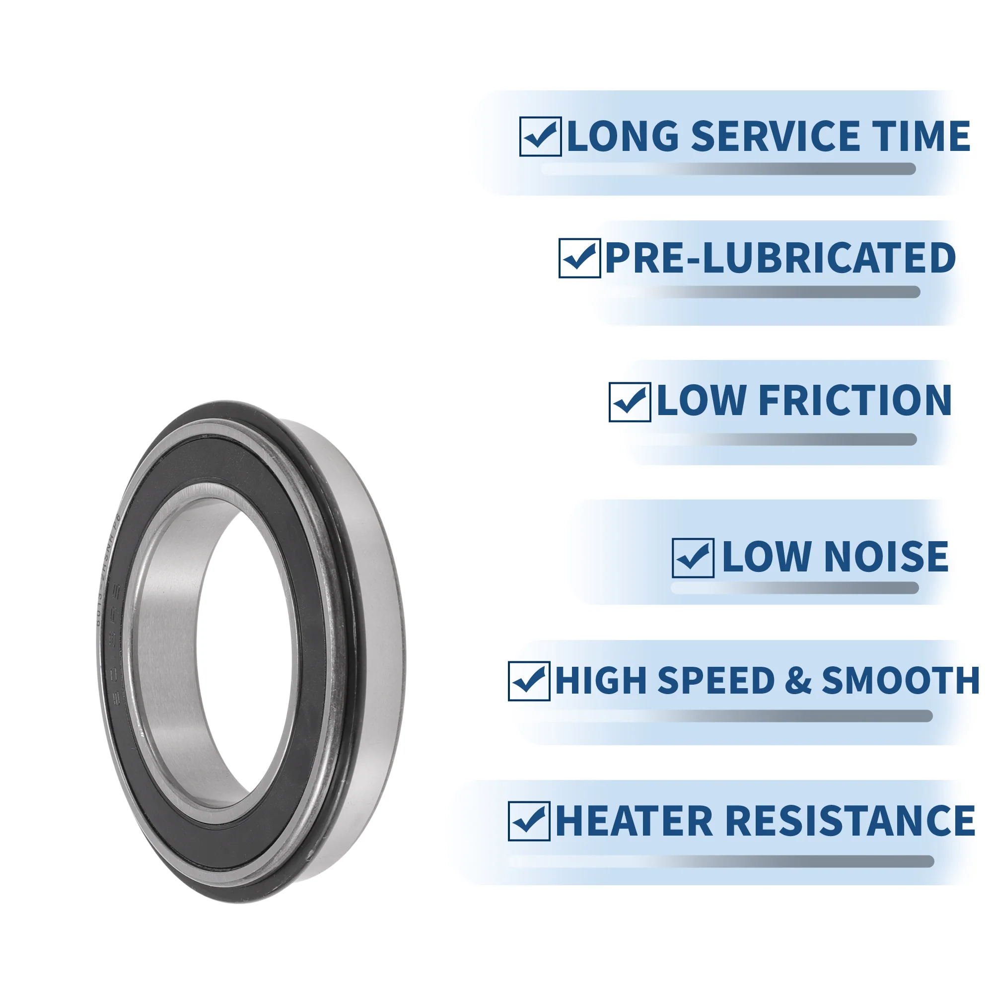 6013NR2RS Deep Groove Ball Bearings 65x100x18mm Scooter Skateboard Wheel - Image 5