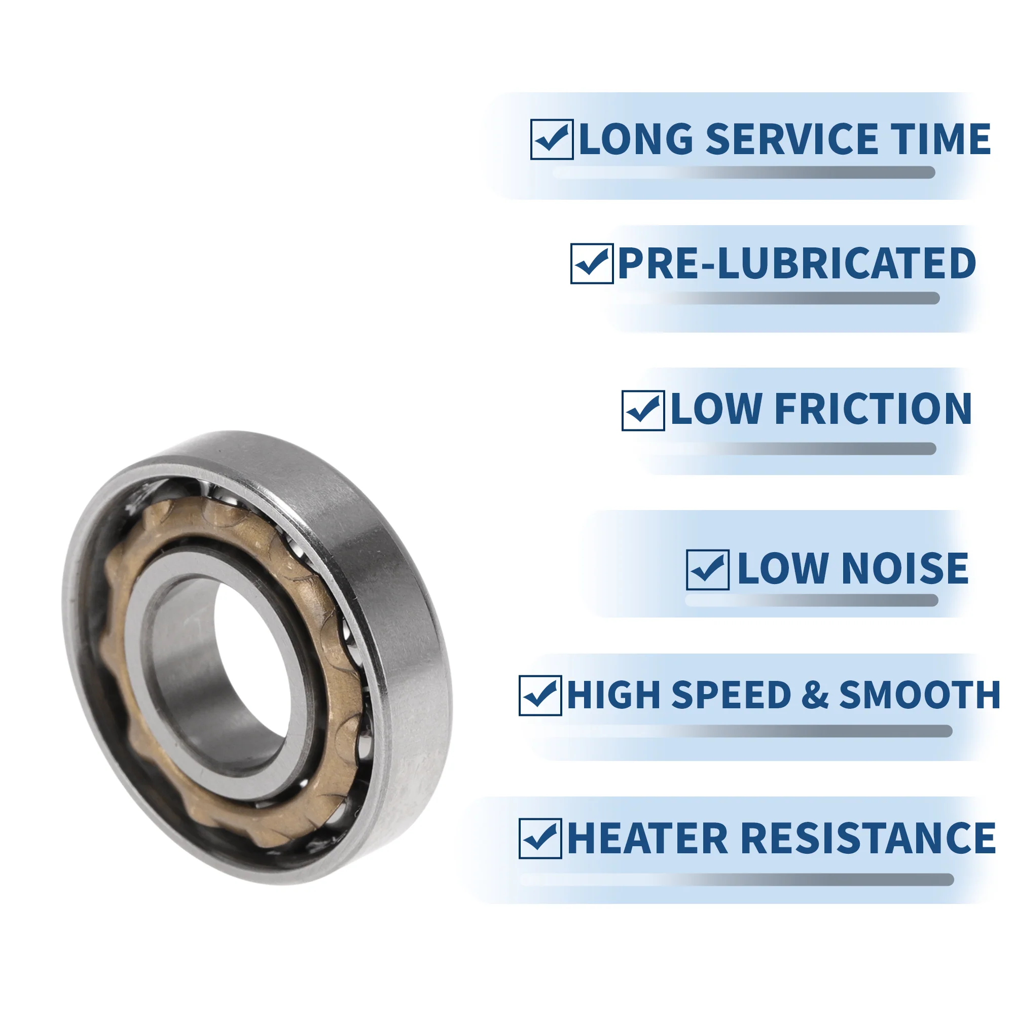 E13 Deep Groove Ball Bearings 13x30x7mm Scooter Skateboard Wheel - Image 5