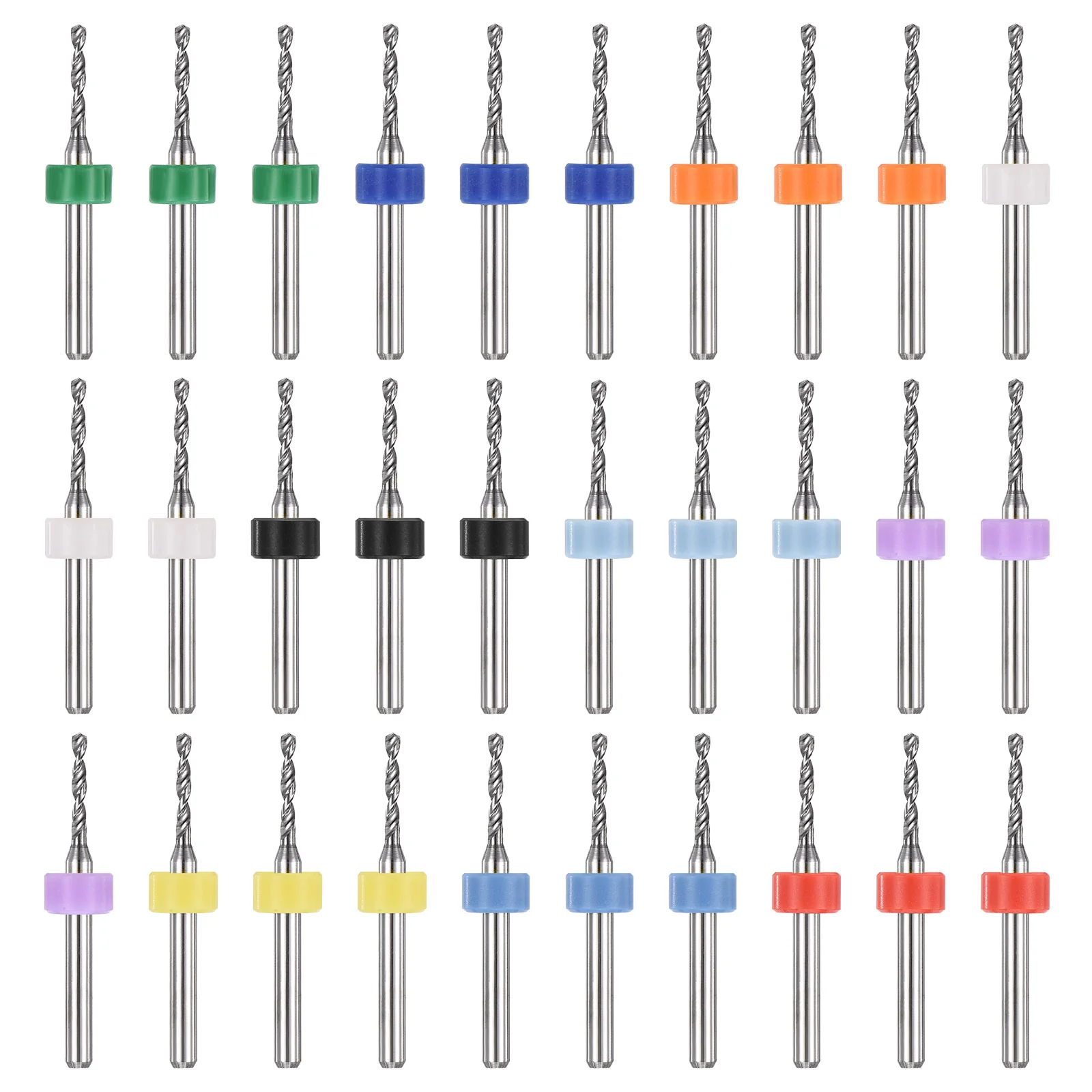 1.75mm Micro Drill Bits 3.175mm Shank Carbide for Print Circuit Board 30pcs