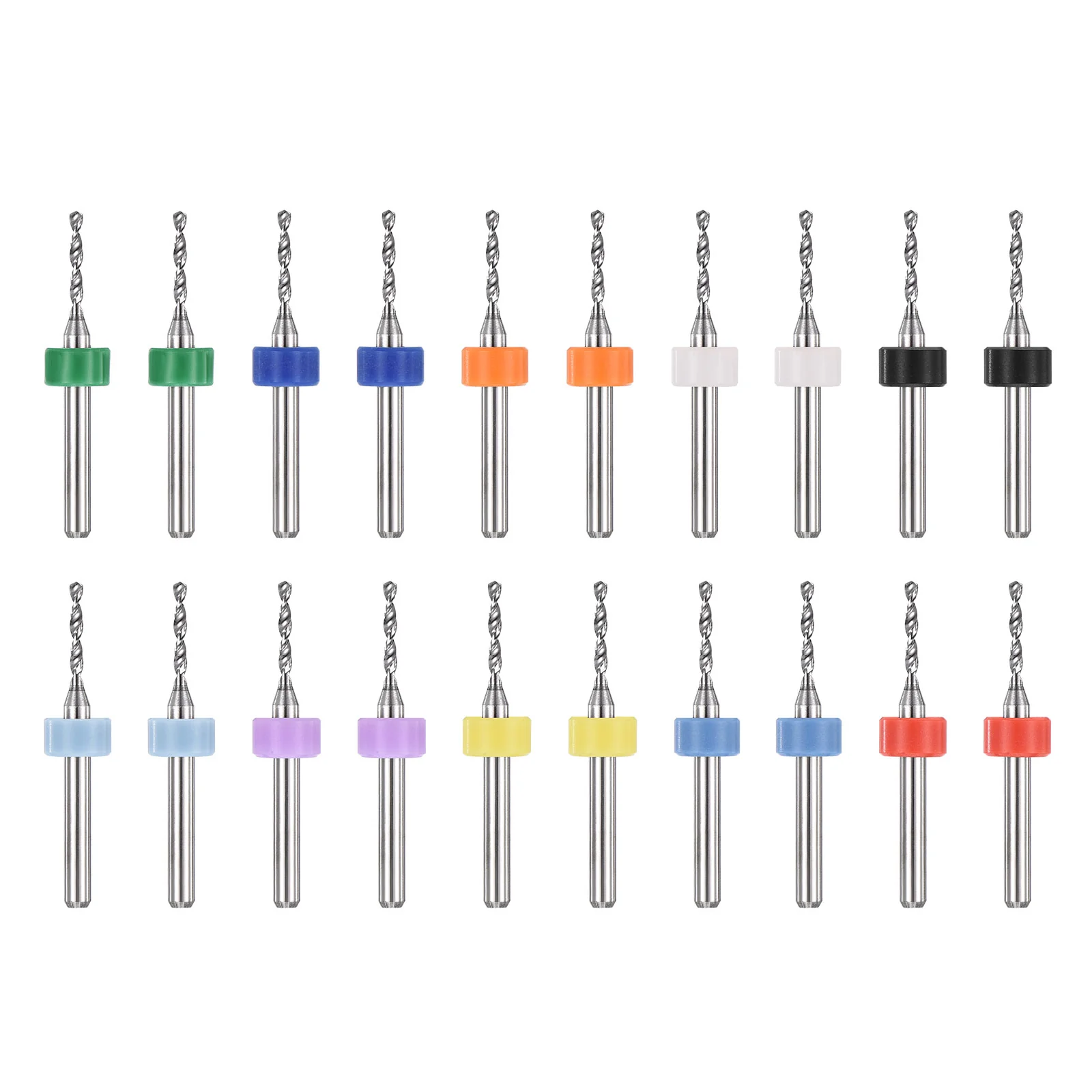 1.6mm Micro Drill Bits 3.175mm Shank Carbide for Print Circuit Board 20pcs