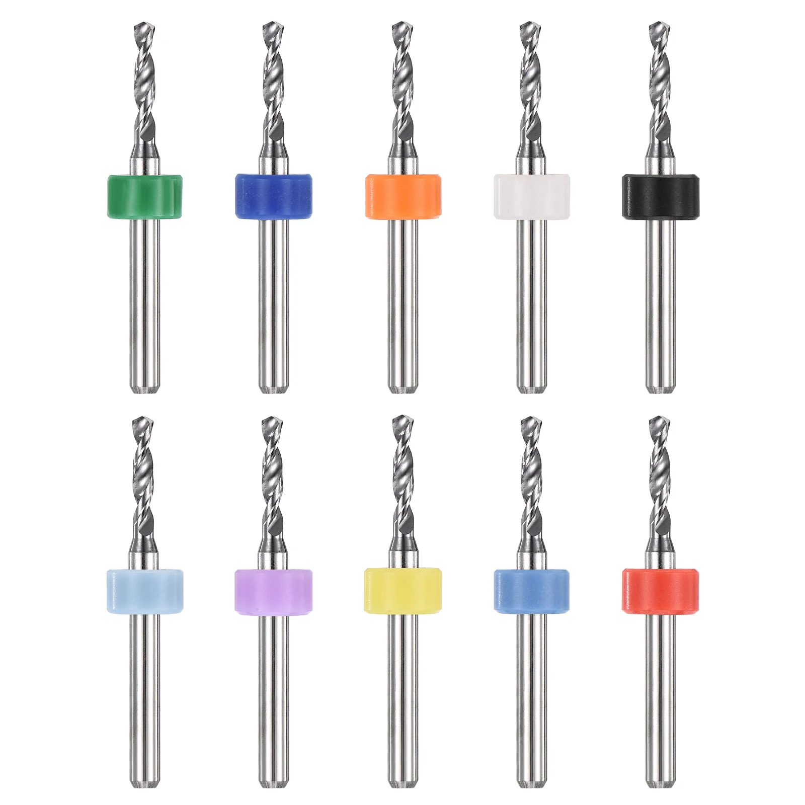 2.2mm Micro Drill Bits 3.175mm Shank Carbide for Print Circuit Board 10pcs