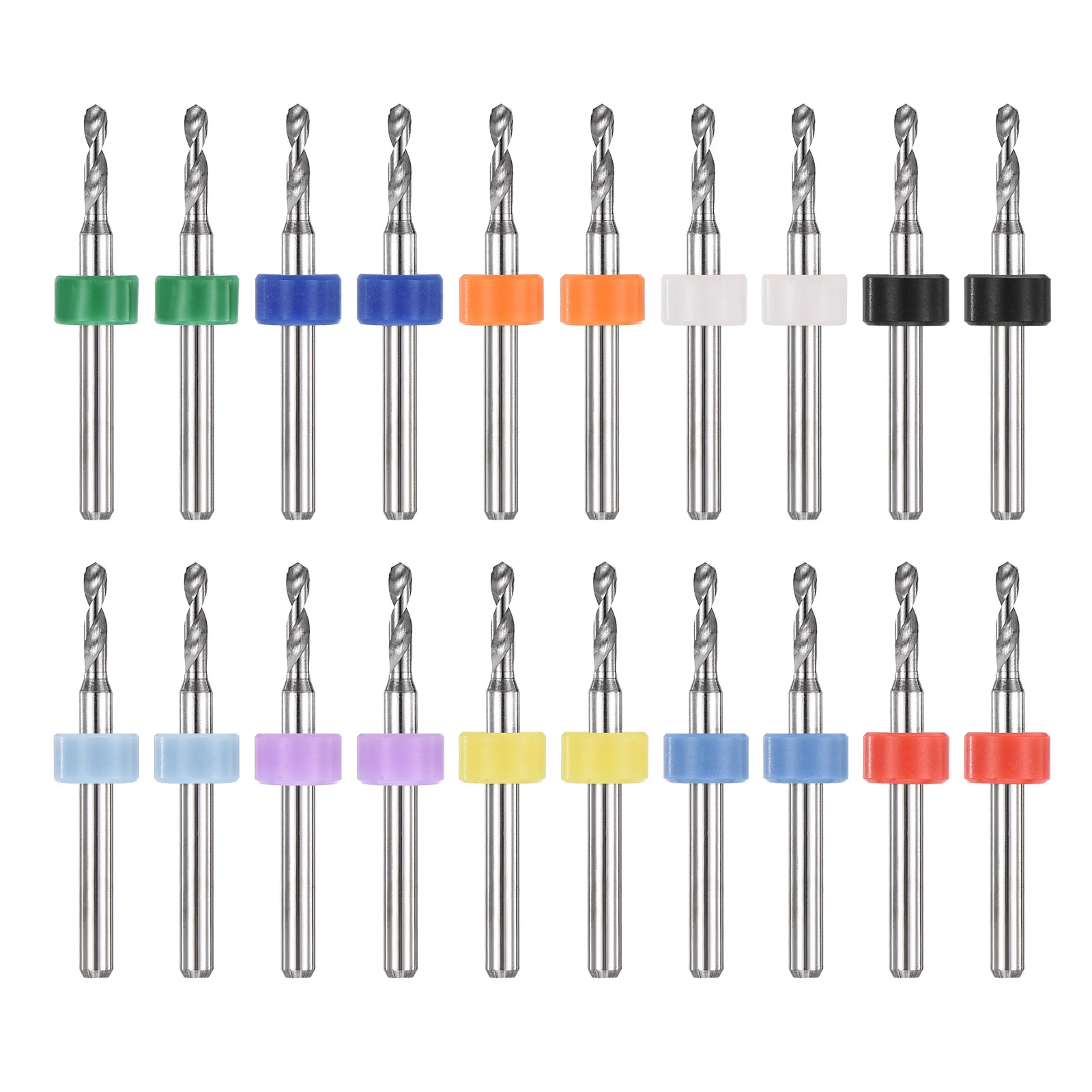2.25mm Micro Drill Bits 3.175mm Shank Carbide for Print Circuit Board 20pcs