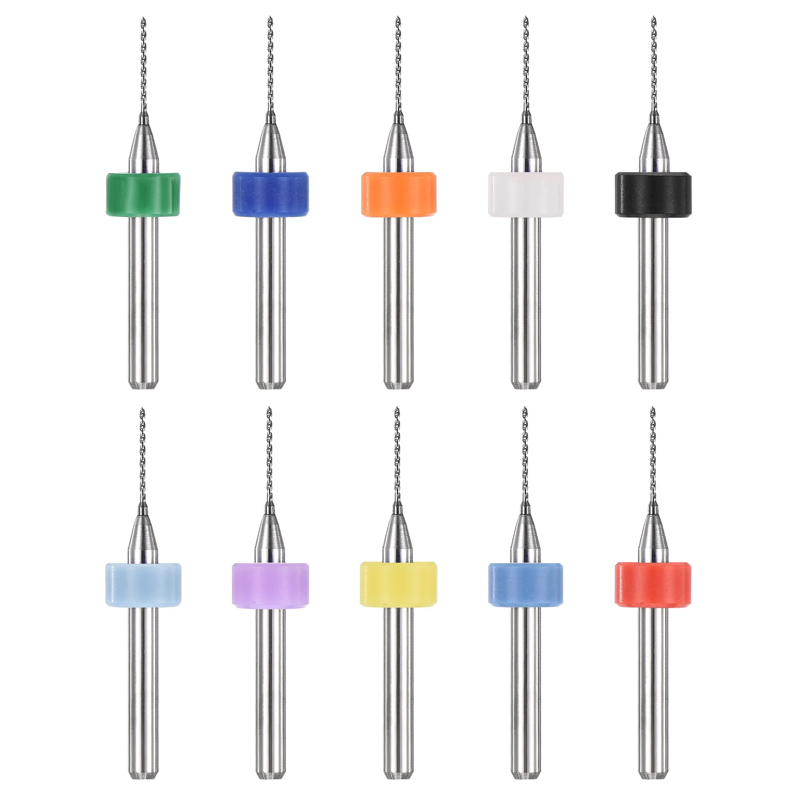 0.65mm Micro Drill Bits 3.175mm Shank Carbide for Print Circuit Board 10pcs