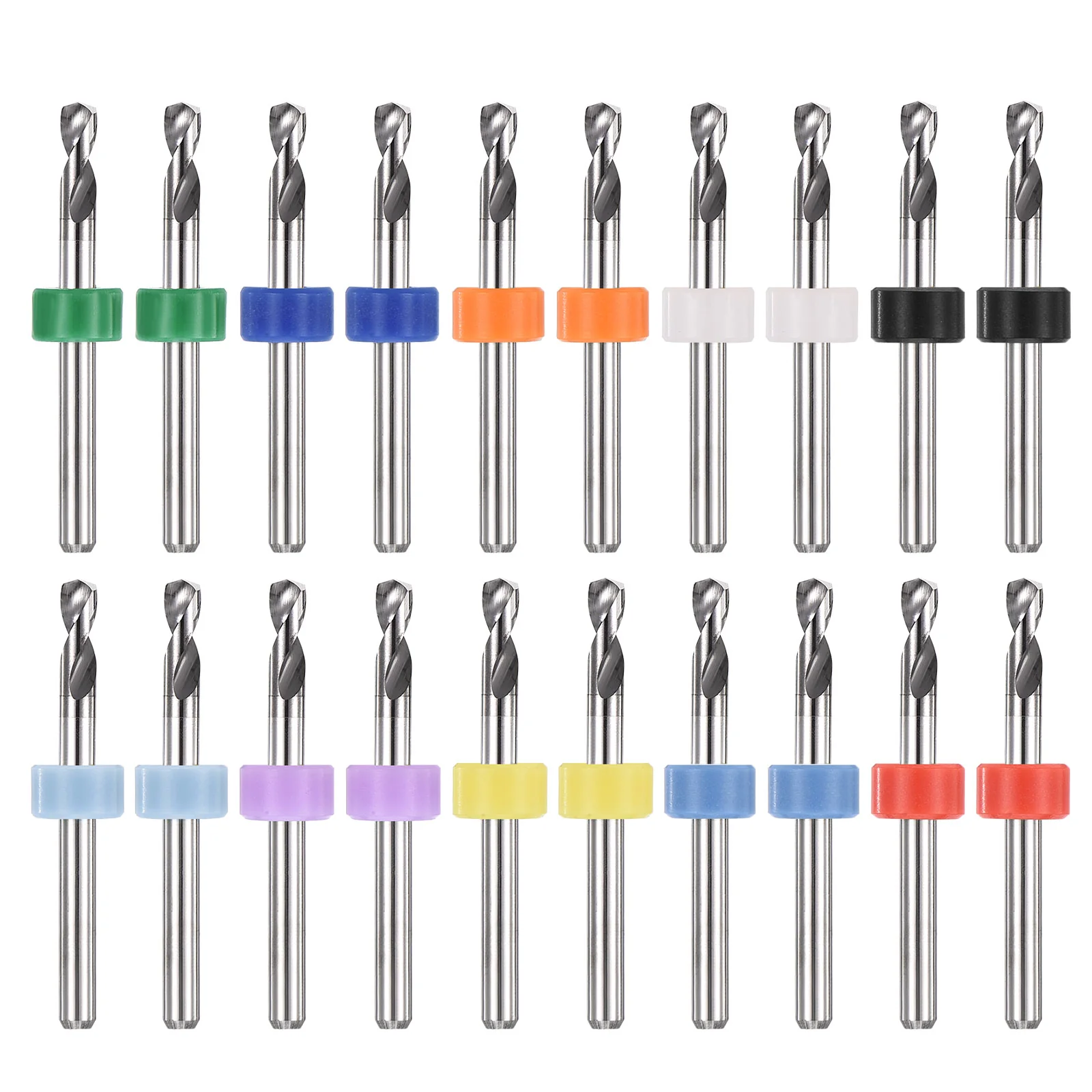 3.1mm Micro Drill Bits 3.175mm Shank Carbide for Print Circuit Board 20pcs