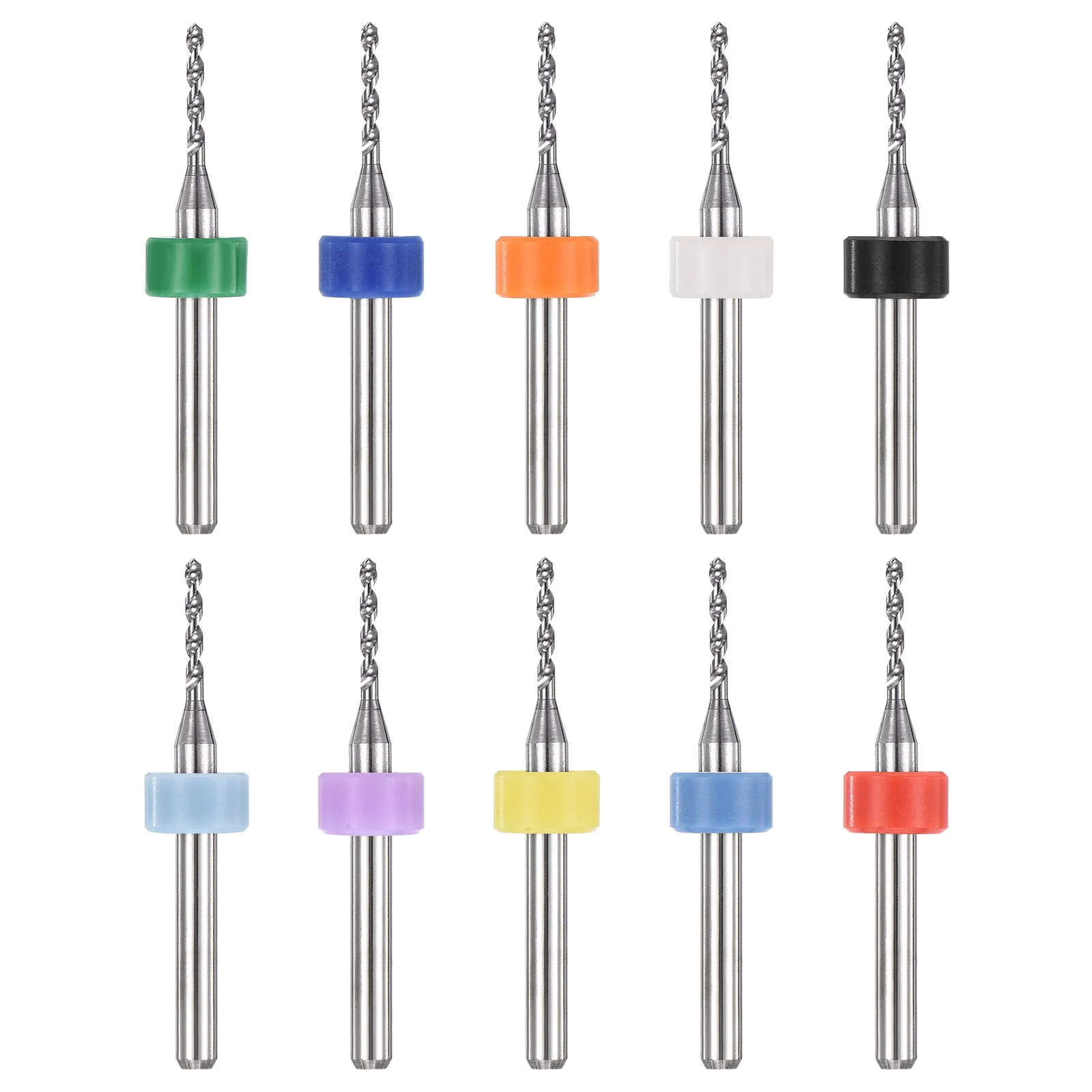 1.35mm Micro Drill Bits 3.175mm Shank Carbide for Print Circuit Board 10pcs