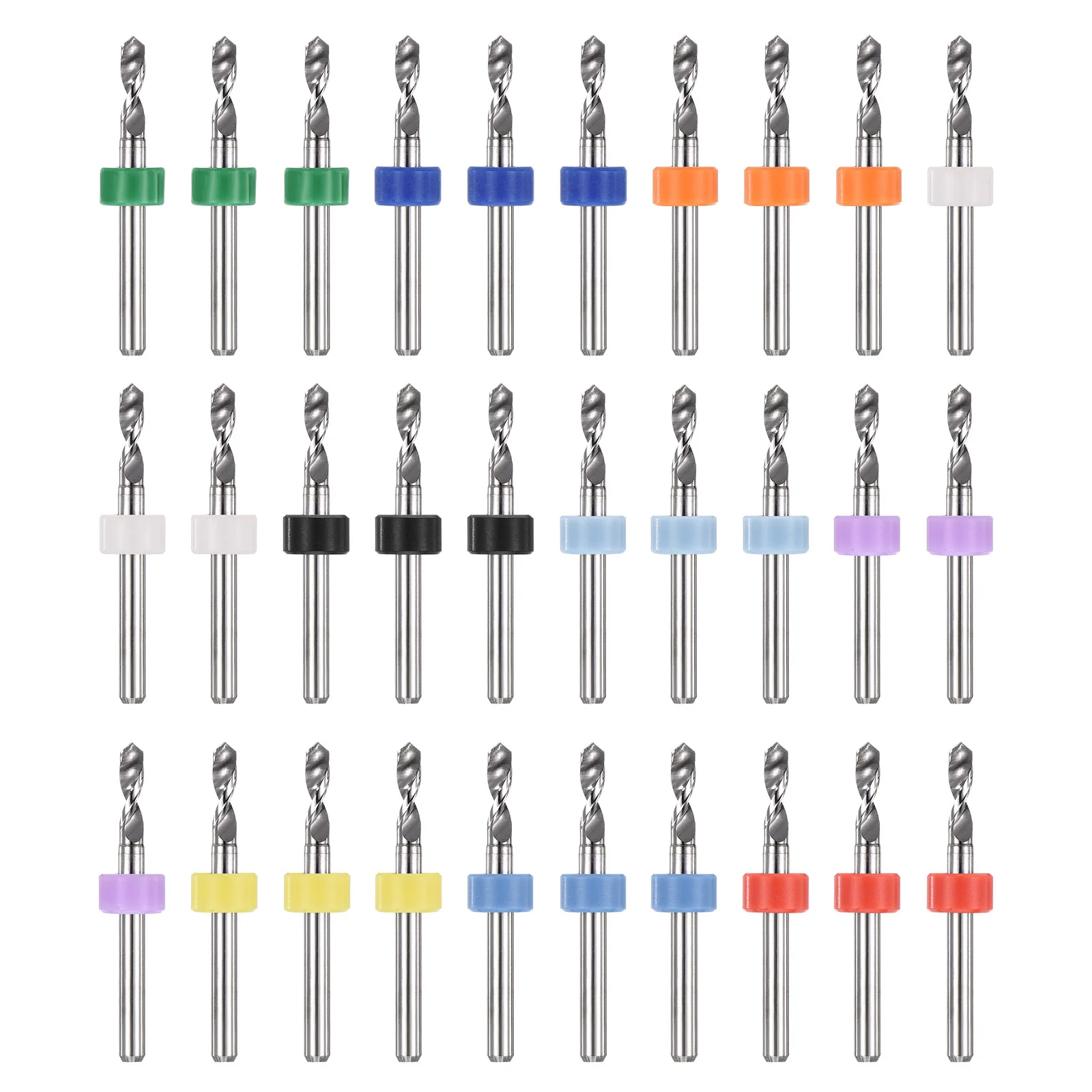 2.9mm Micro Drill Bits 3.175mm Shank Carbide for Print Circuit Board 30pcs