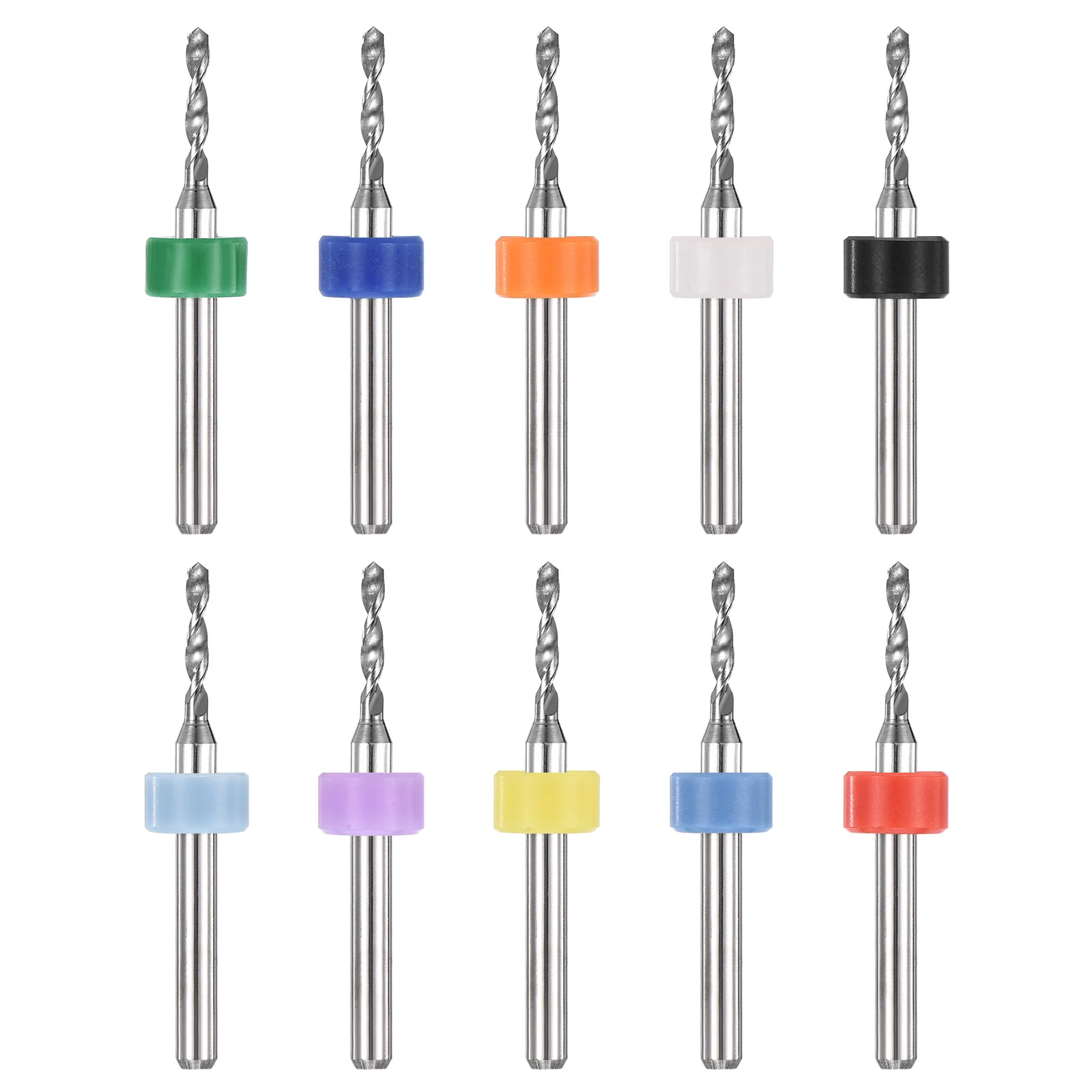1.8mm Micro Drill Bits 3.175mm Shank Carbide for Print Circuit Board 10pcs
