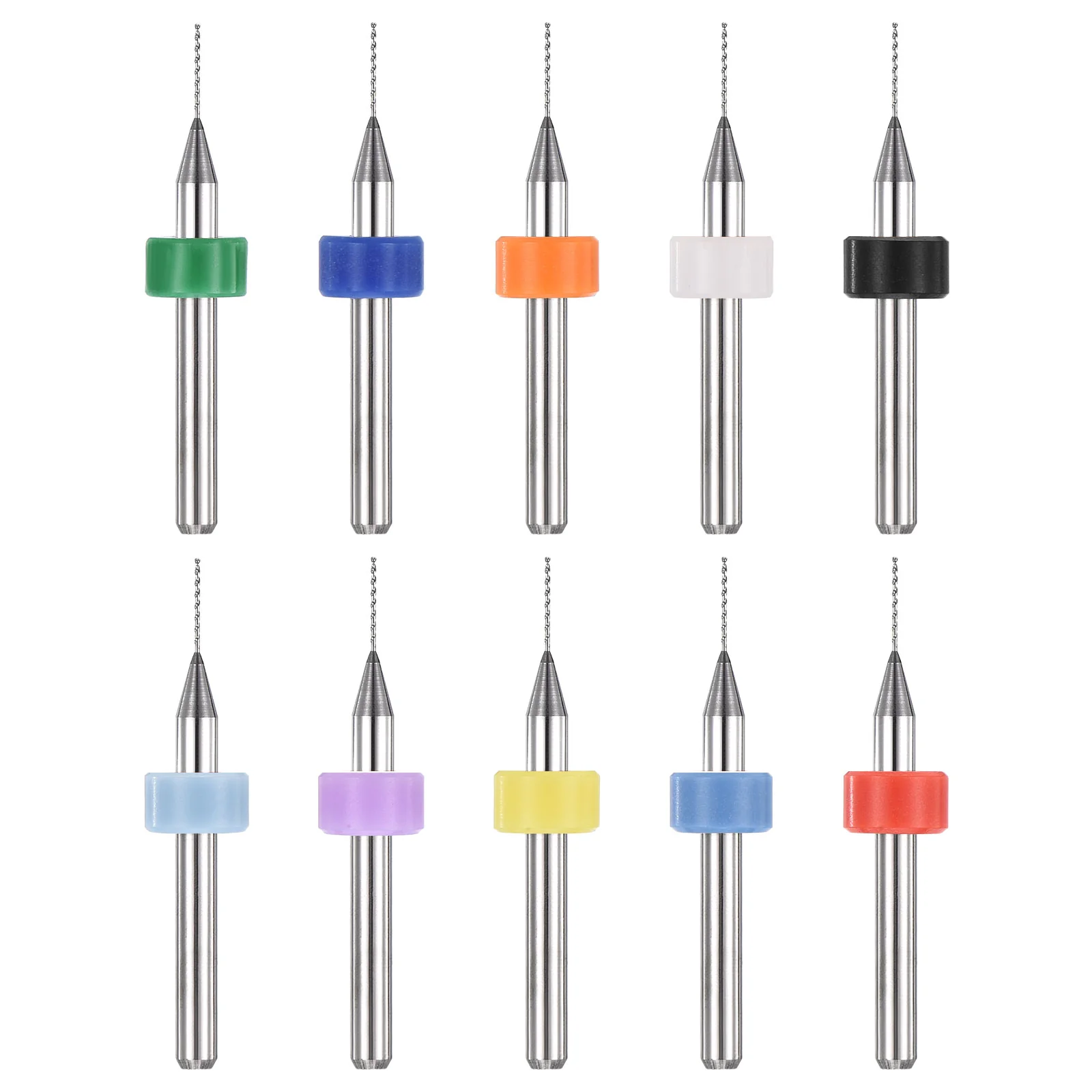 0.45mm Micro Drill Bits 3.175mm Shank Carbide for Print Circuit Board 10pcs