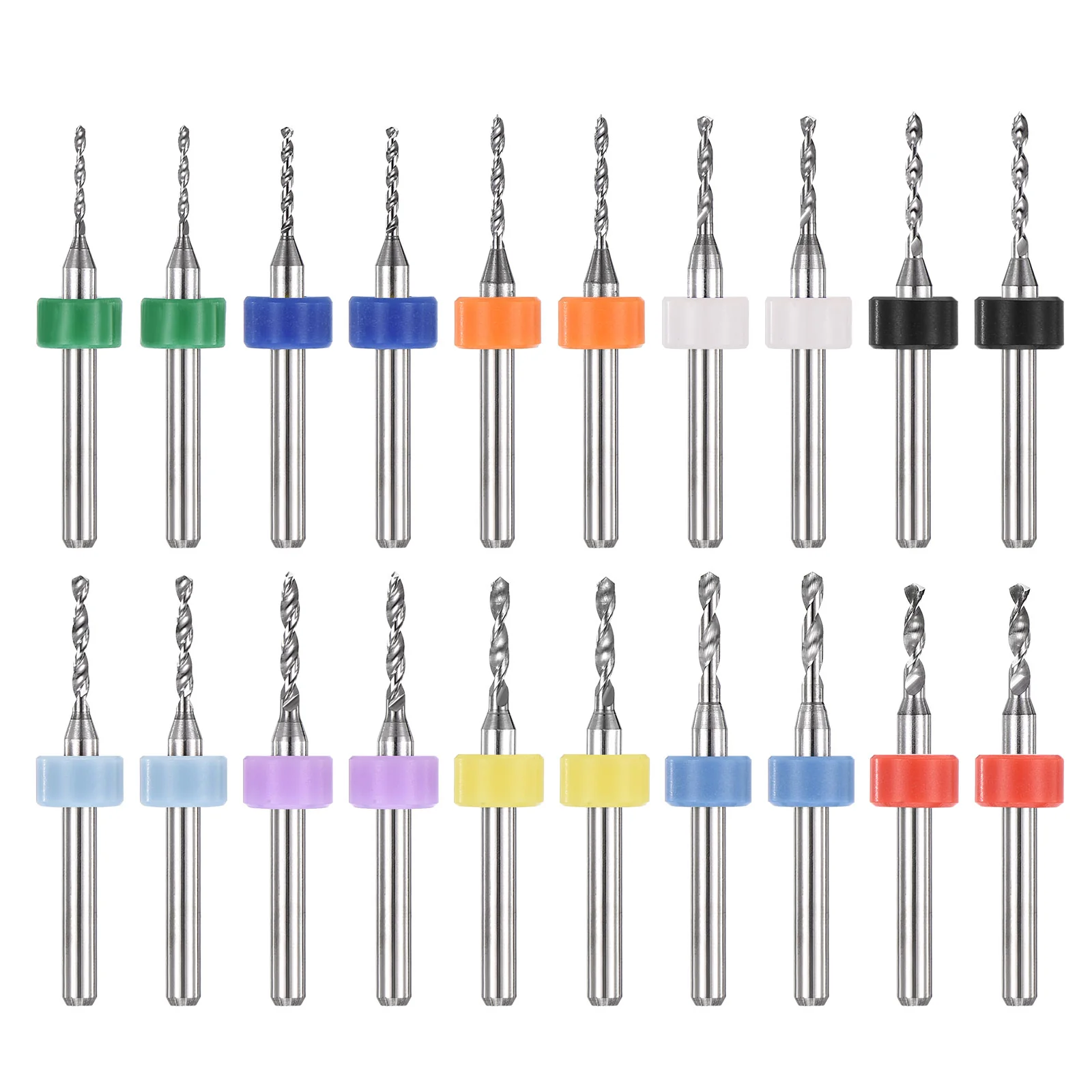 0.15-1mm Micro Drill Bits 3.175mm Shank Carbide for Print Circuit Board 10pcs - Image 19
