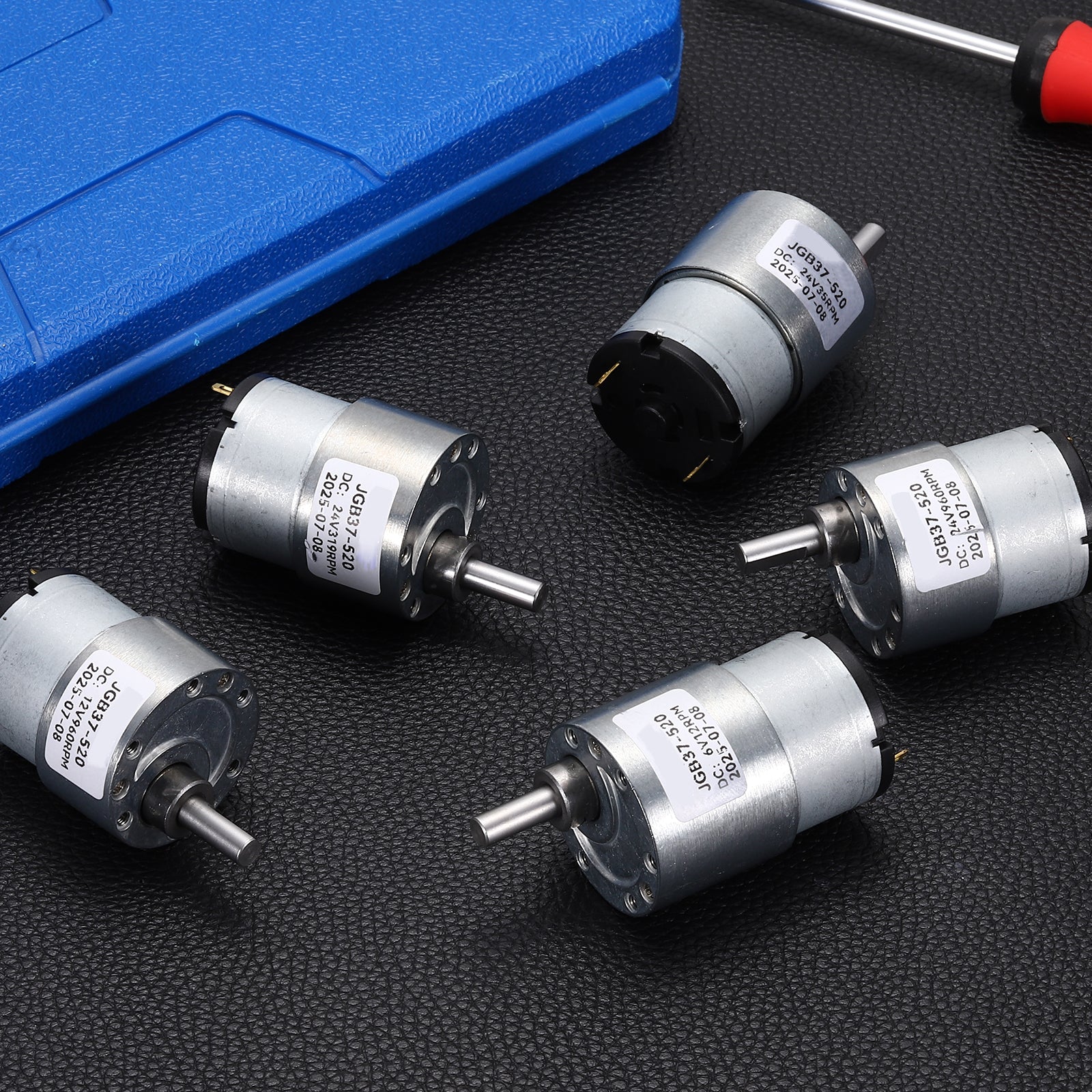 Micro Gear Box Motor Speed Reduction Geared Motor DC 12V 7RPM JGB37-520 - Image 5