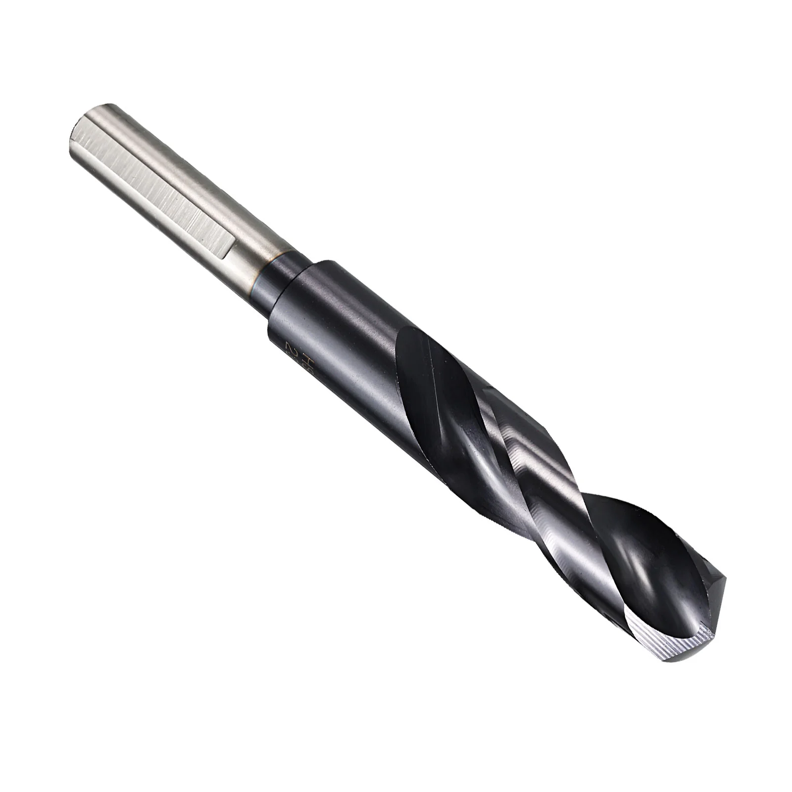 23/32" Drill Bit 1/2" Reduced Shank 3-Flat M35 5% Cobalt HSS Alumina