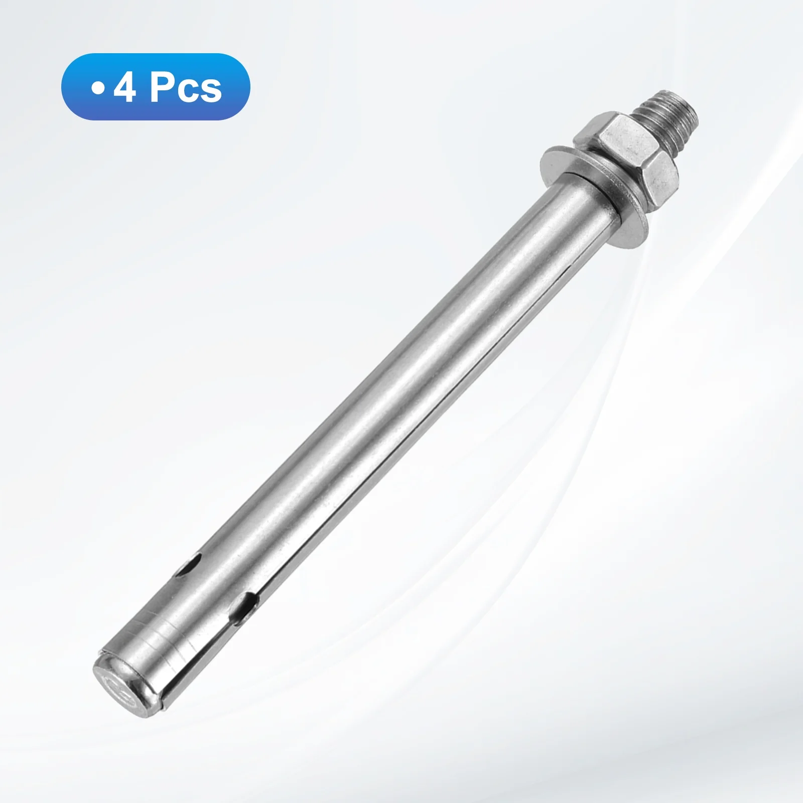 M8x100mm Expansion Bolts,4PCS Stainless Steel External Hex Expansion Screw Bolt - Image 3