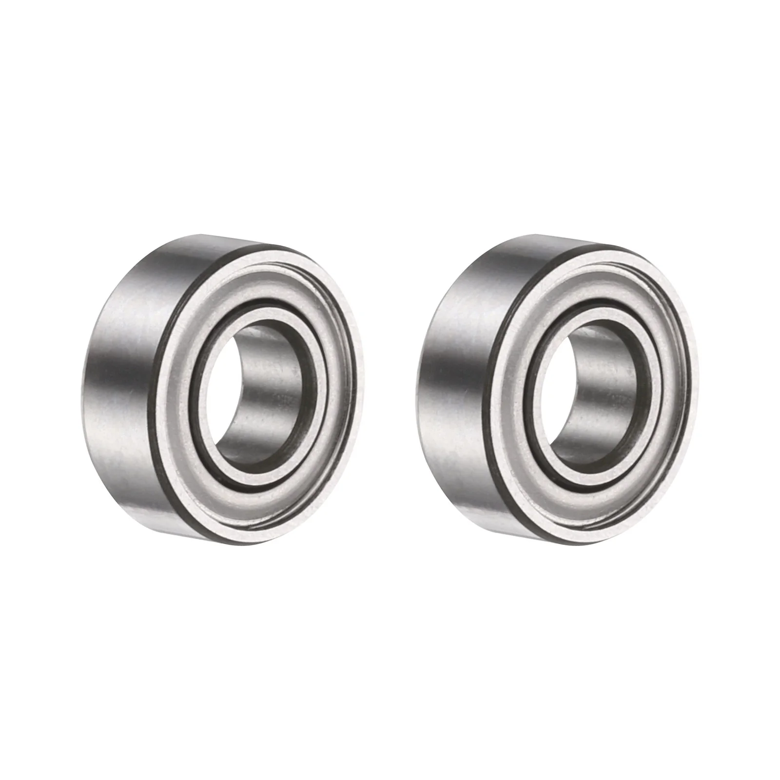 Uxcell 2Pcs SMR115ZZ Deep Groove Ball Bearings, 5x11x4mm 440C Double Sealed Bearing
