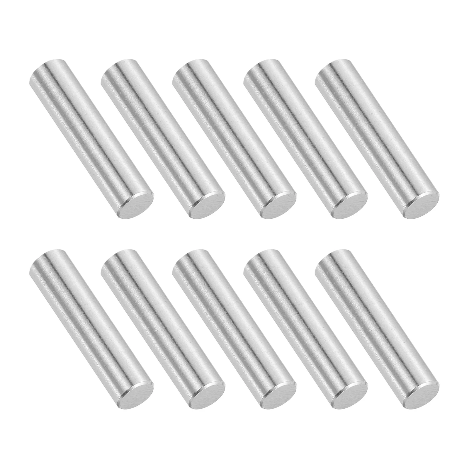5 Pcs Marine Grade 316 Stainless Steel Dowel Pins 10mm x 40mm Round Metal Rods
