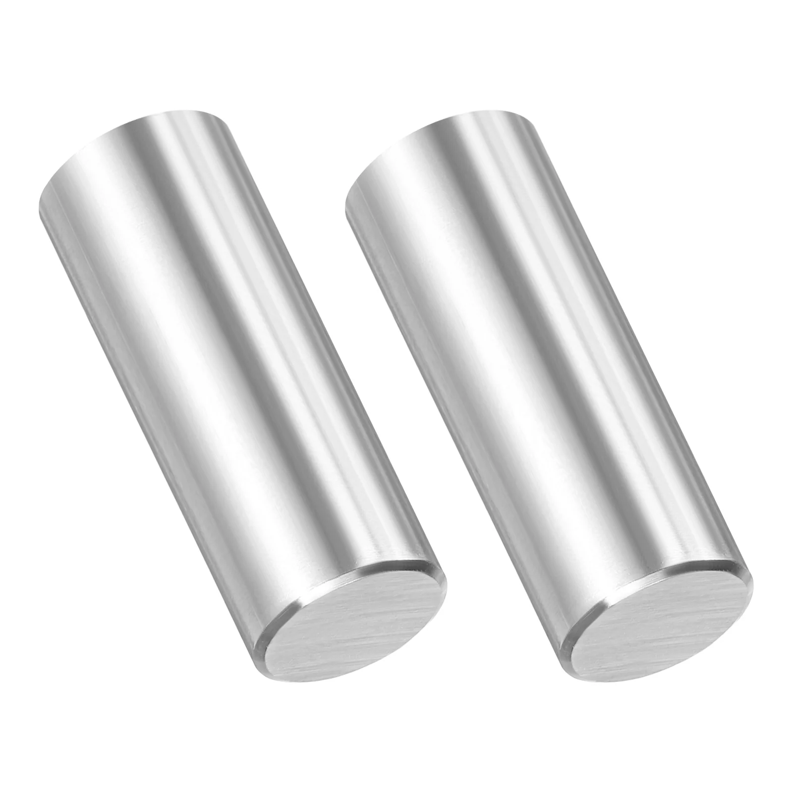 2 Pcs Marine Grade 316 Stainless Steel Dowel Pins 12mm x 40mm Round Metal Rods