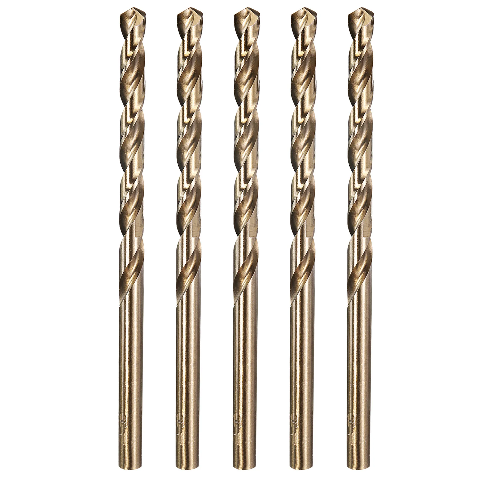 5pcs Drill Bit - #14 4341 HSS Gold Woodworking Handicraft