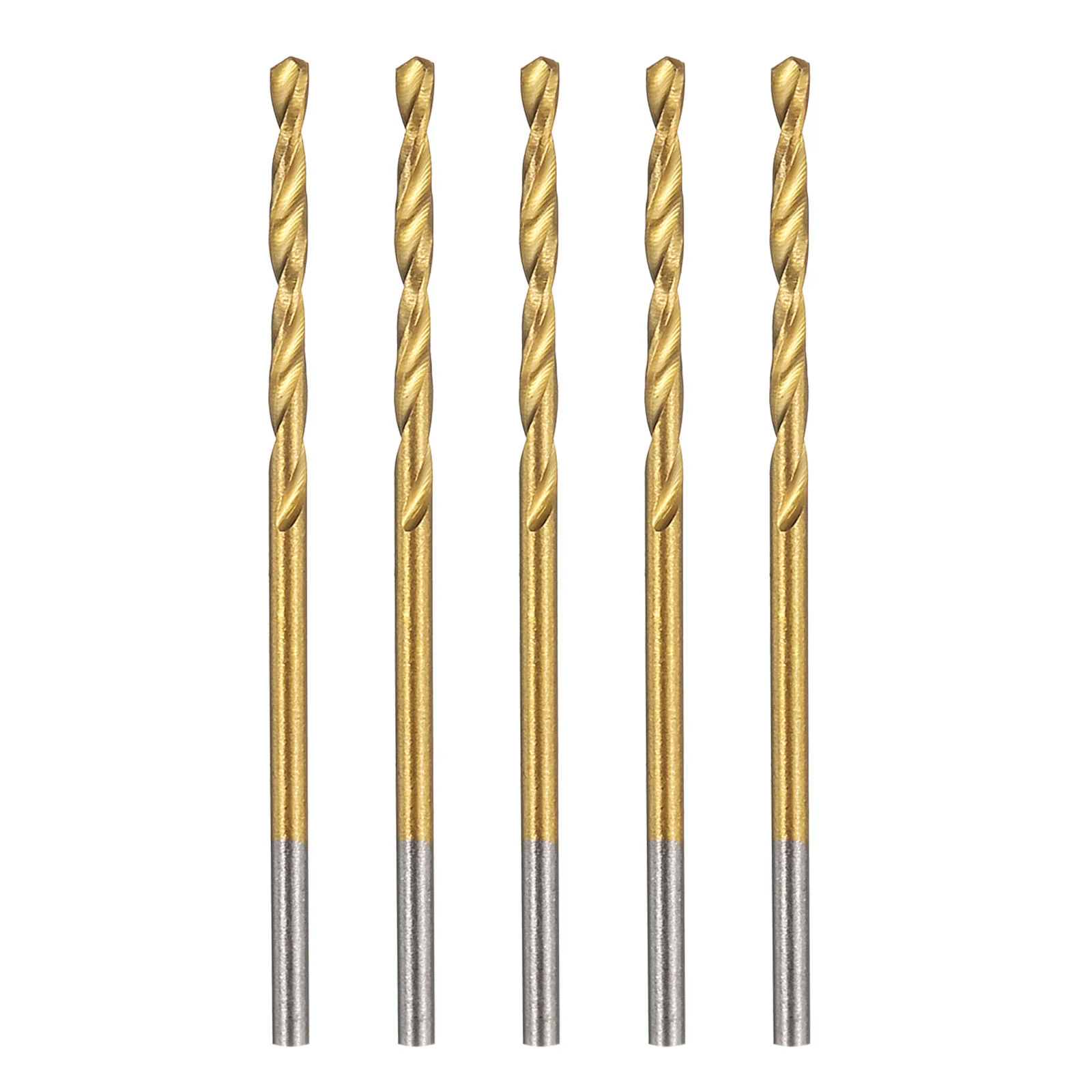 5pcs Drill Bit - 1.6mm HSS Cobalt TiN for Woodworking Handicraft Use