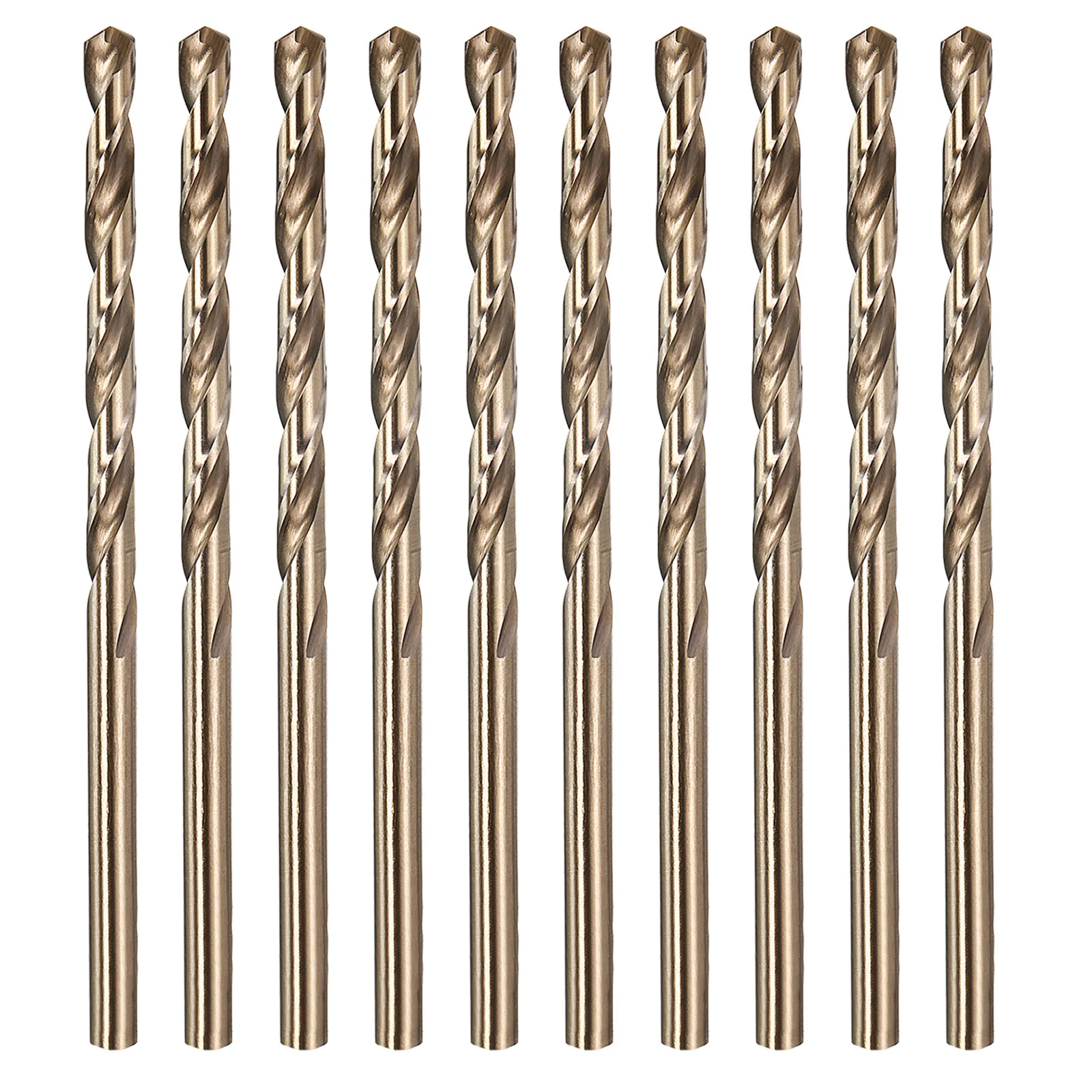 10pcs Drill Bit - #29 4341 HSS Gold Woodworking Handicraft