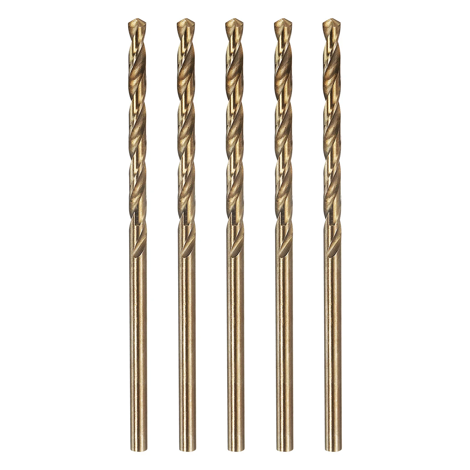 5pcs Drill Bit - #33 4341 HSS Gold Woodworking Handicraft