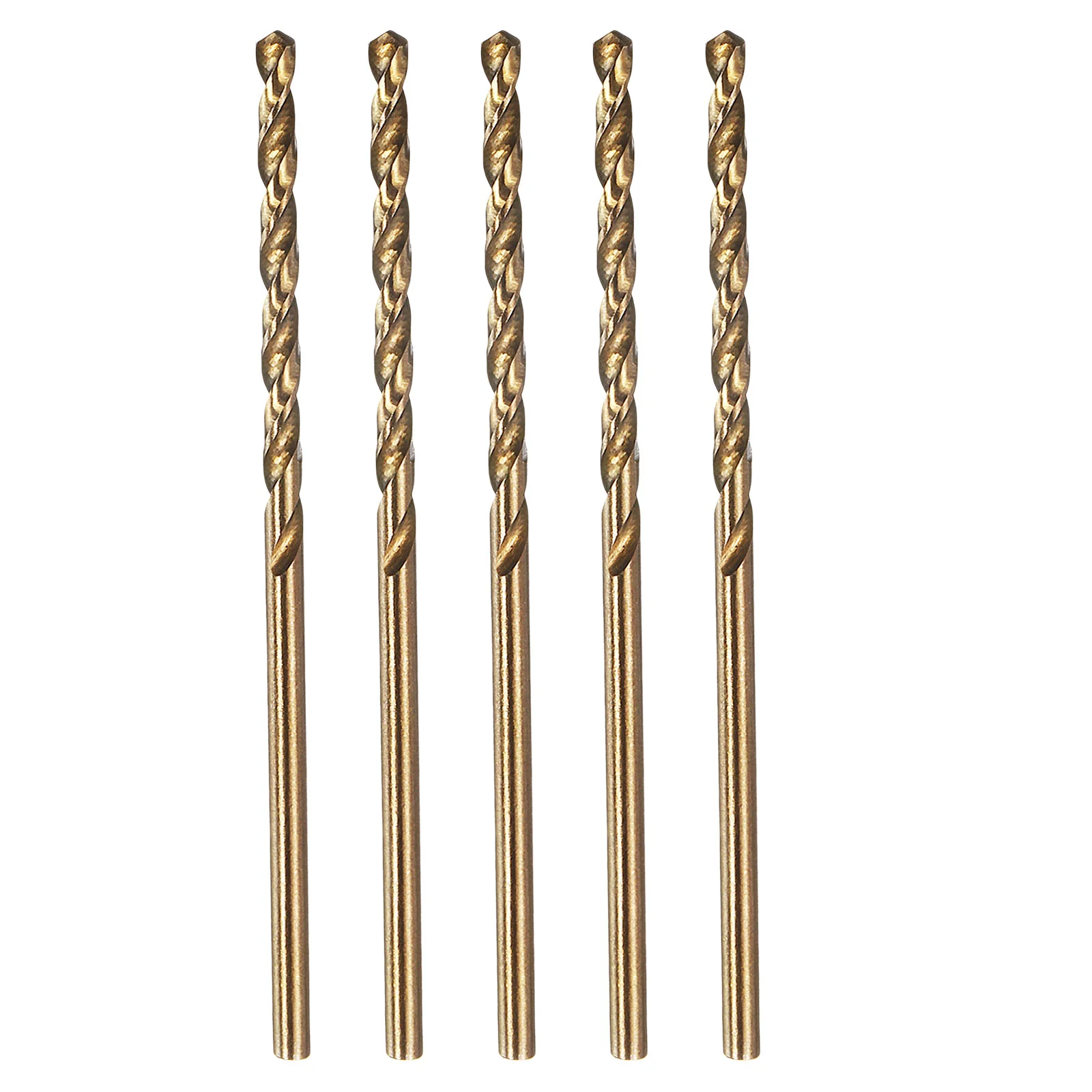 5pcs Drill Bit - #46 4341 HSS Gold Woodworking Handicraft