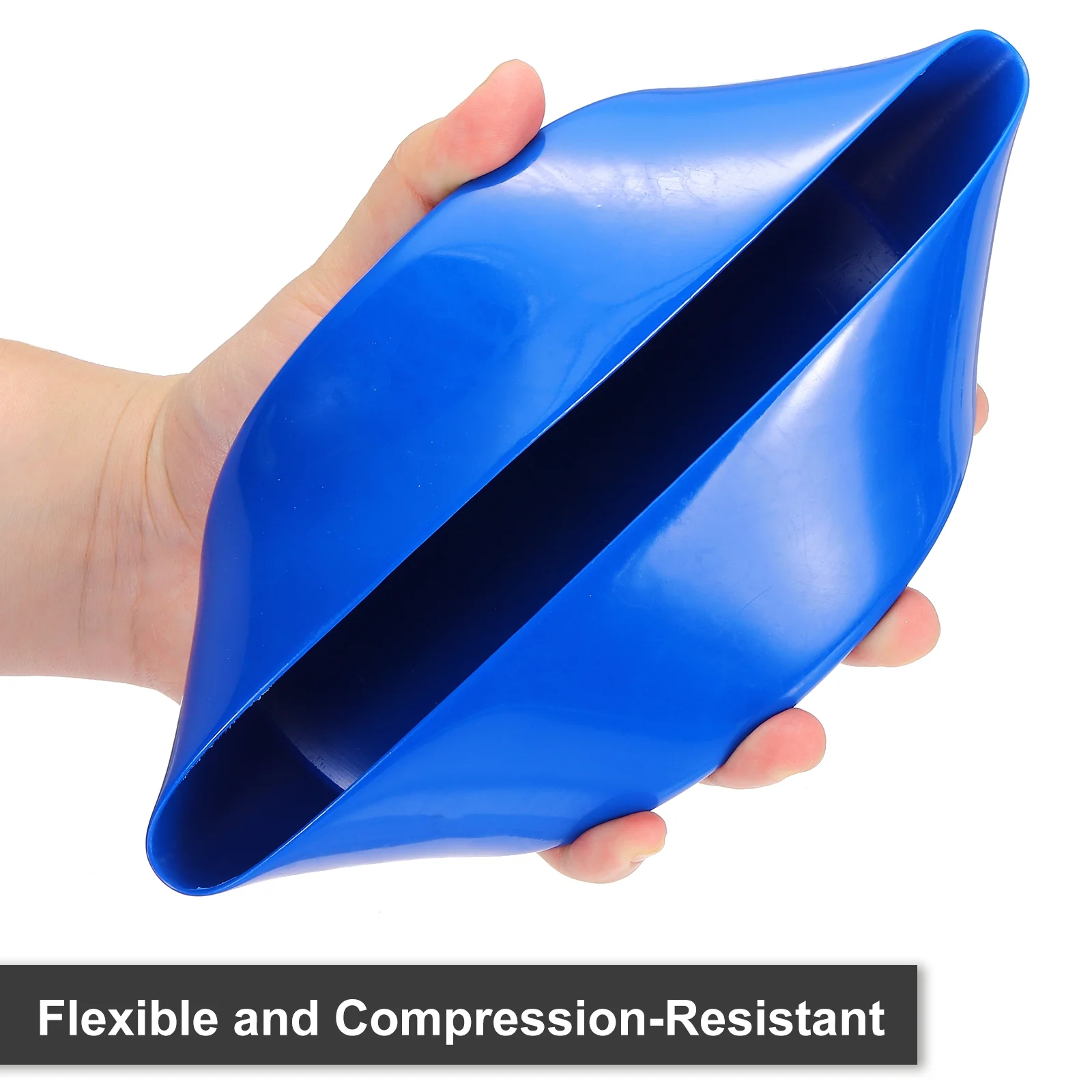 Uxcell 190mm(7 1/2") ID Rubber End Caps Pipe & Fence Post Protectors Blue - Image 4