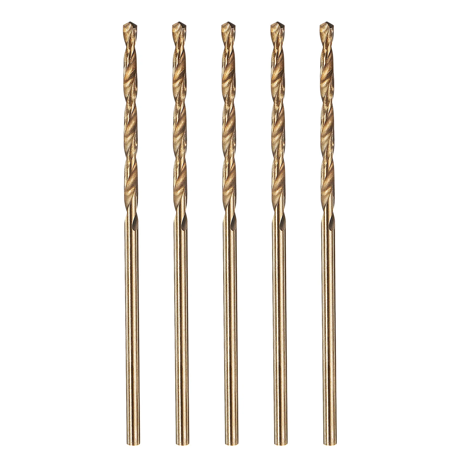 5pcs Drill Bit - #50 4341 HSS Gold Woodworking Handicraft
