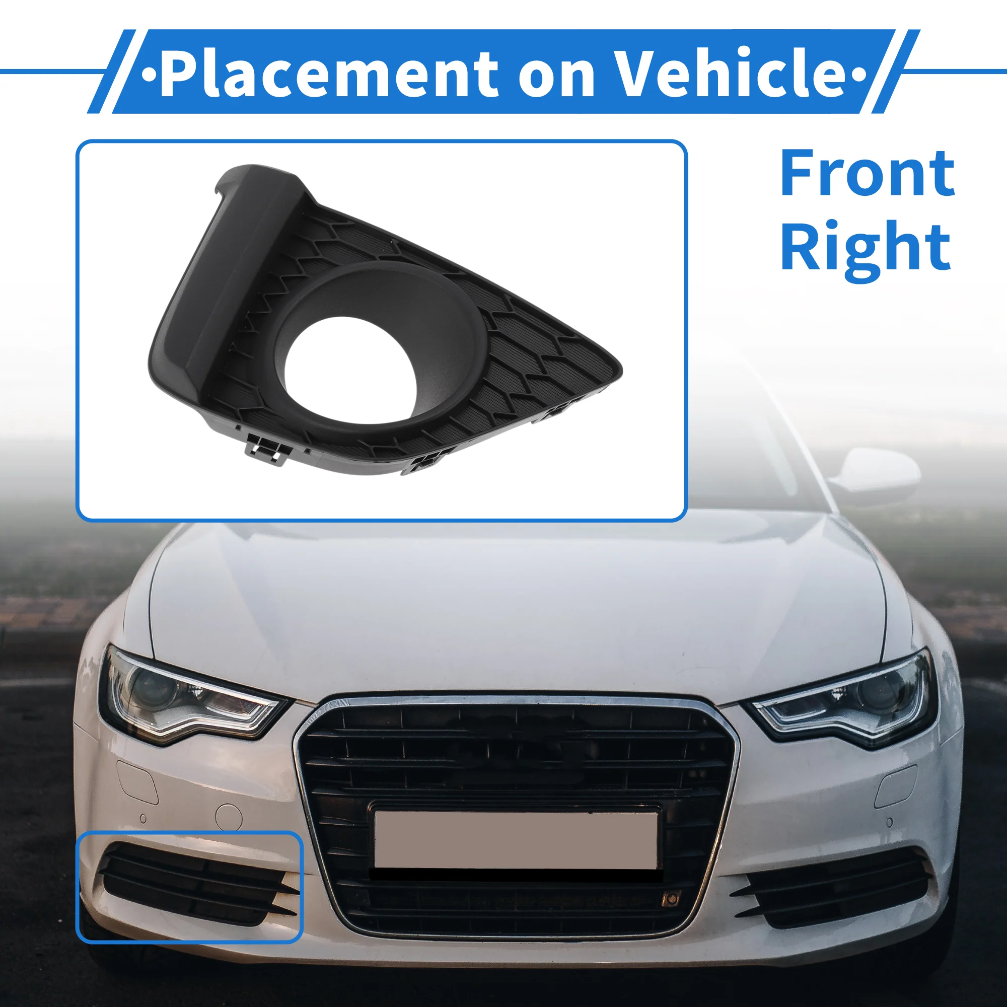 Front Right Fog Light Grill No.71103T5RA10 for Honda Fit 2015-2017 - Image 3