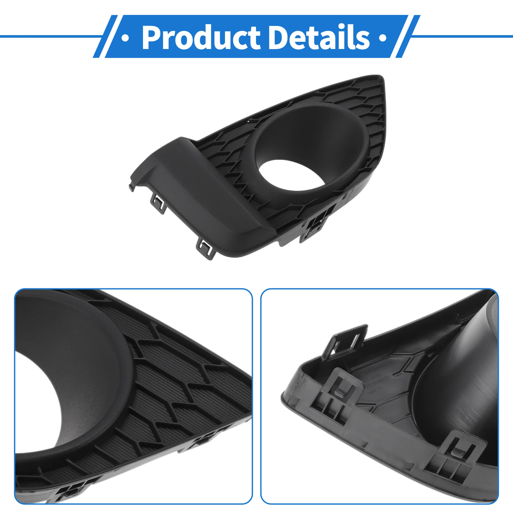 Front Right Fog Light Grill No.71103T5RA10 for Honda Fit 2015-2017 - Image 4