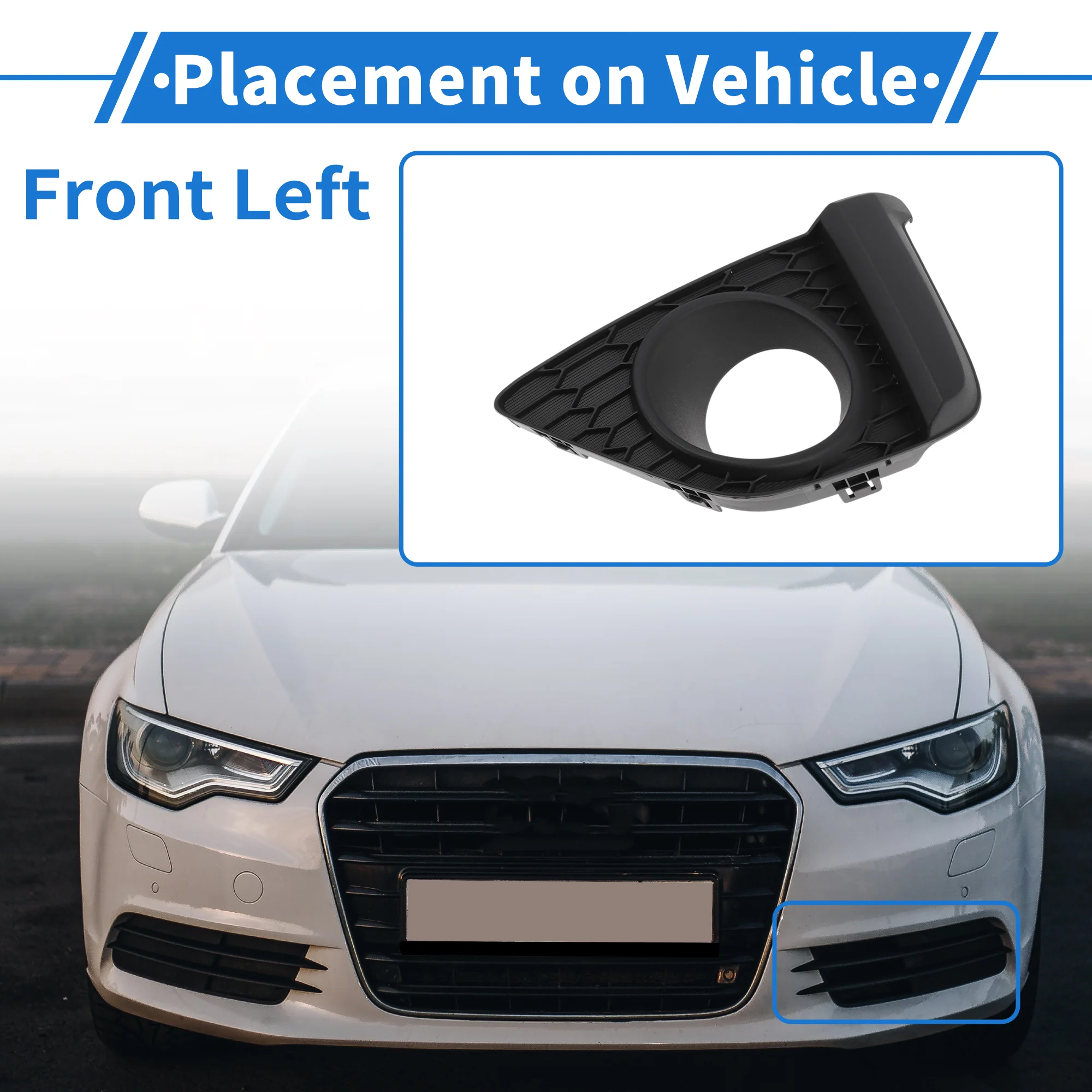 Front Left Fog Light Grill No.71108T5RA10 for Honda Fit 2015-2017 - Image 3