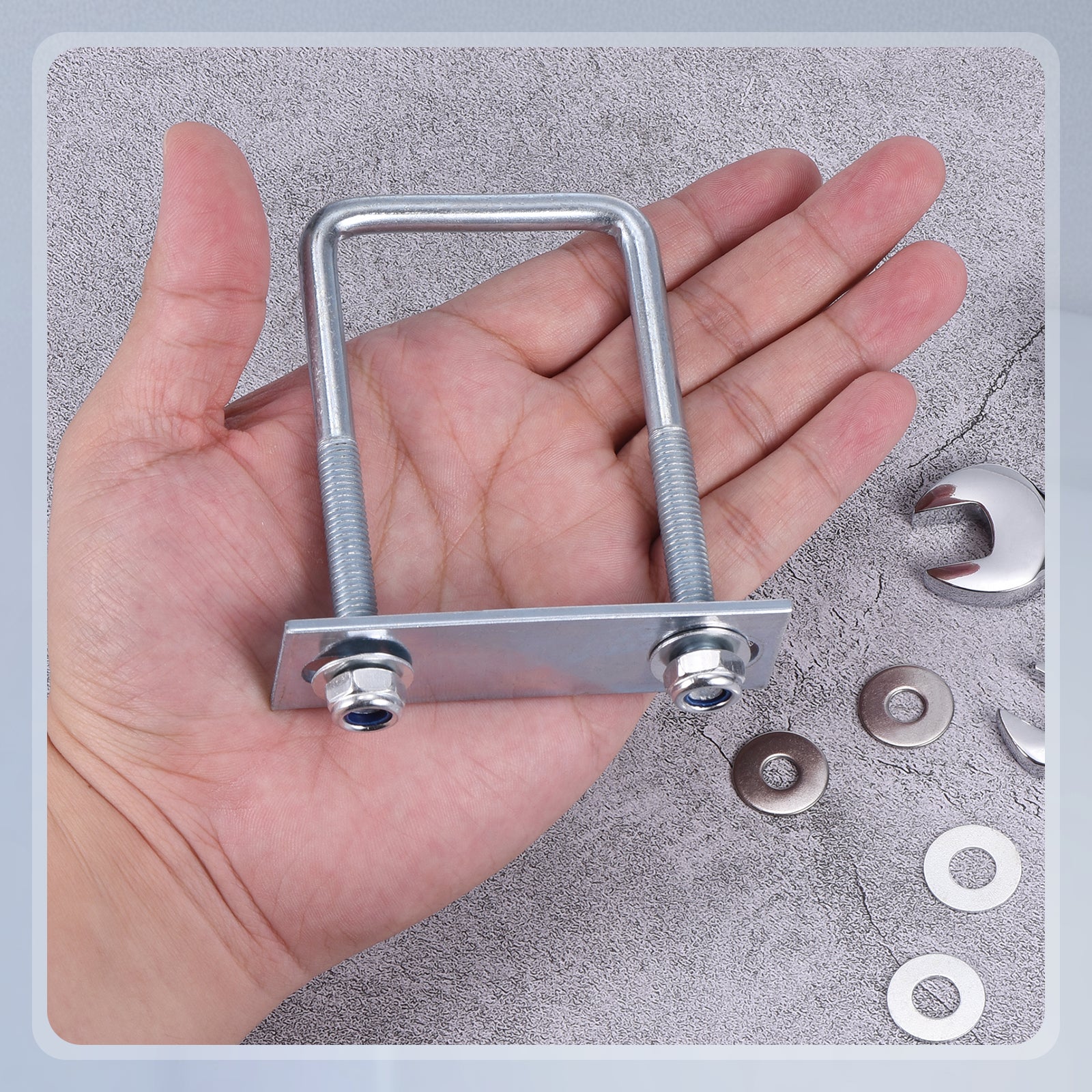 U Bolts with Frame Plates, Nuts, and Washers - Image 41