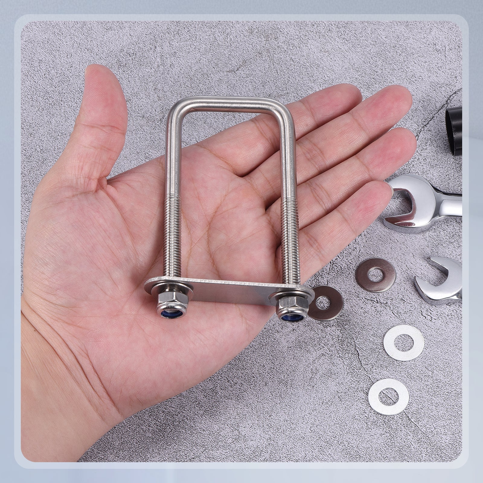 U Bolts with Frame Plates, Nuts, and Washers - Image 17