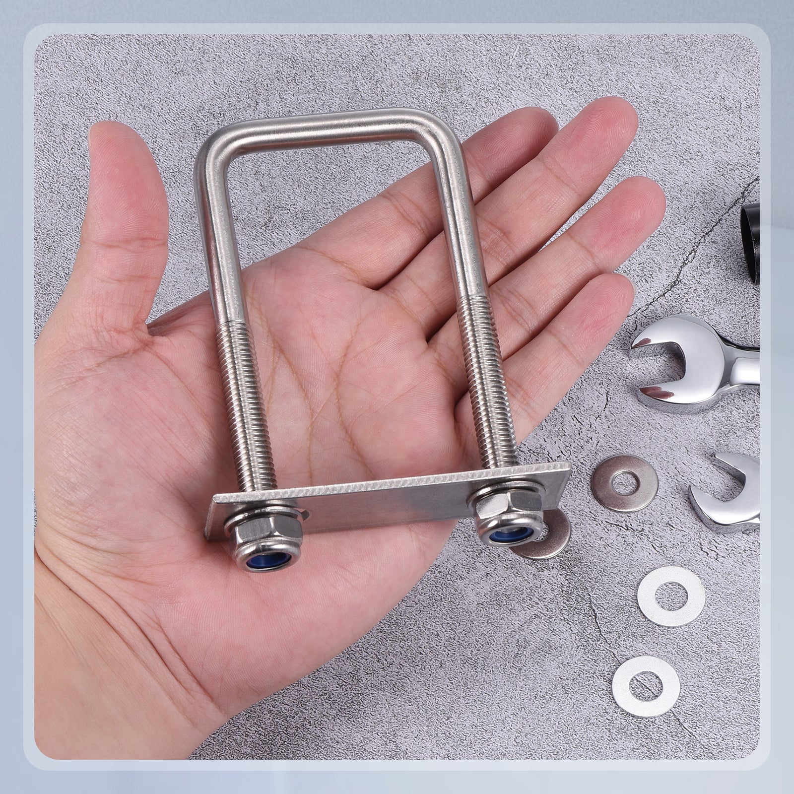 U Bolts with Frame Plates, Nuts, and Washers - Image 23