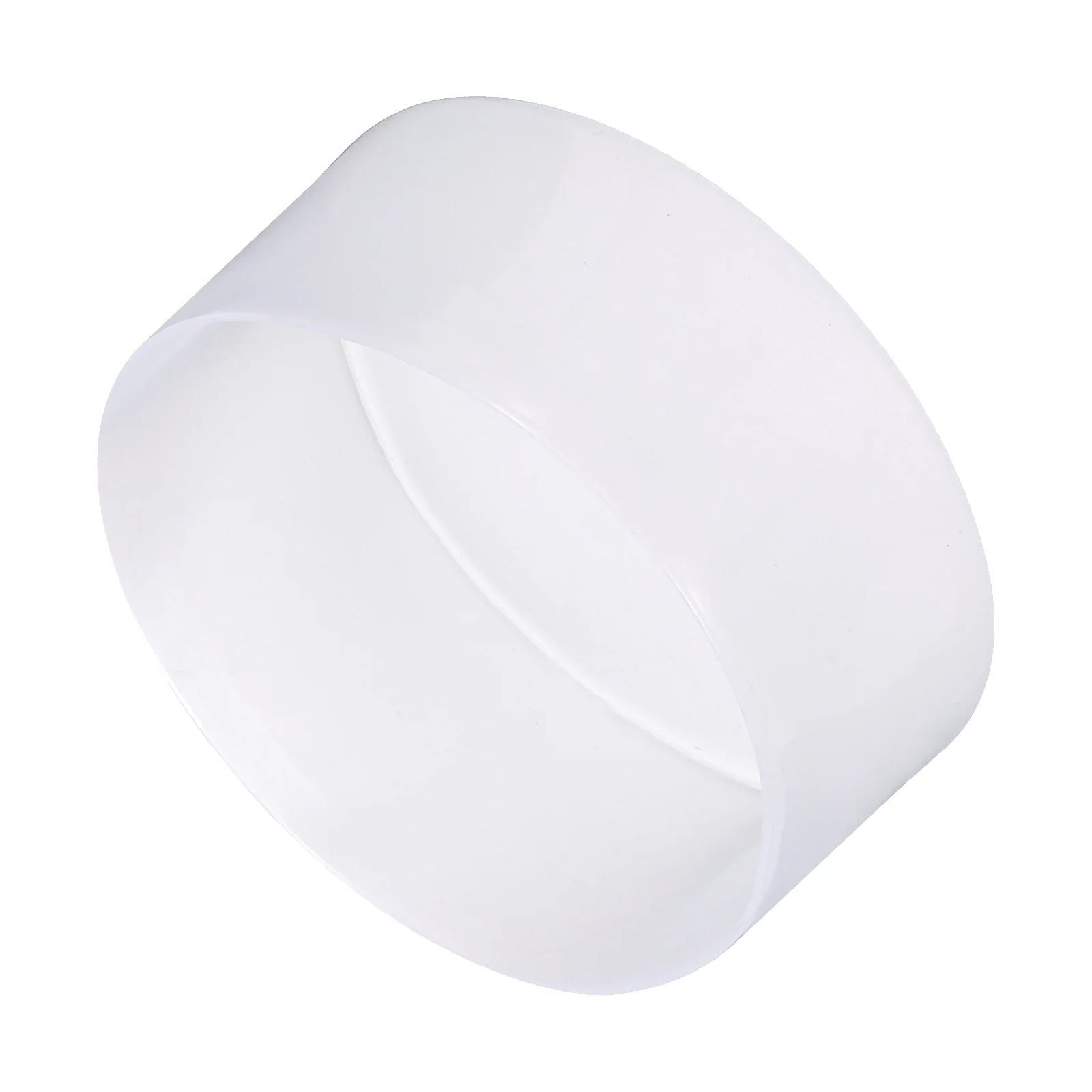 Uxcell 110mm (4 5/16") ID Rubber End Caps Pipe & Fence Post Protectors Clear